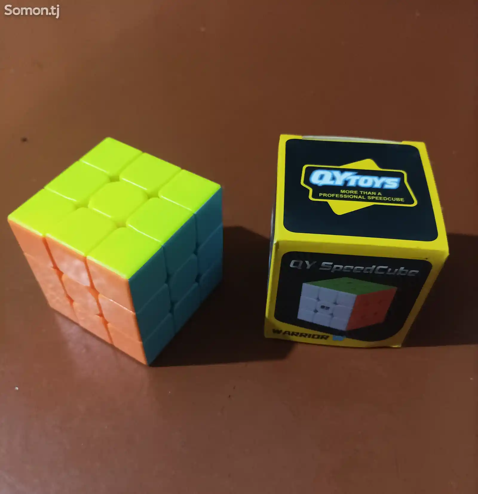 3х3х3 кубик Рубика крашенный, QYtoys-1