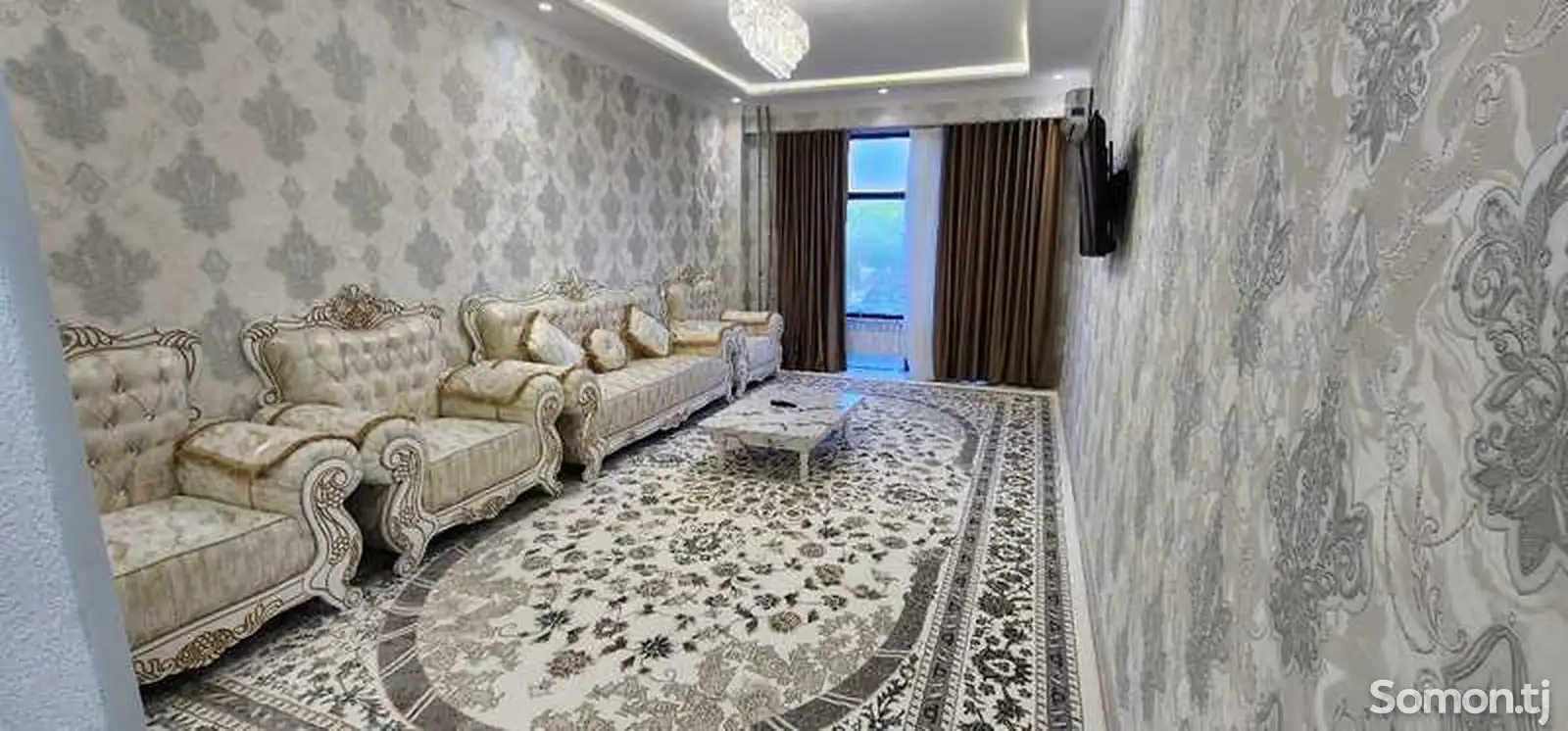 3-комн. квартира, 10 этаж, 130м², шохмансур-1