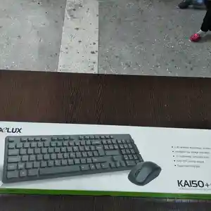 Беспроводная клавиатура с мышкой Delux