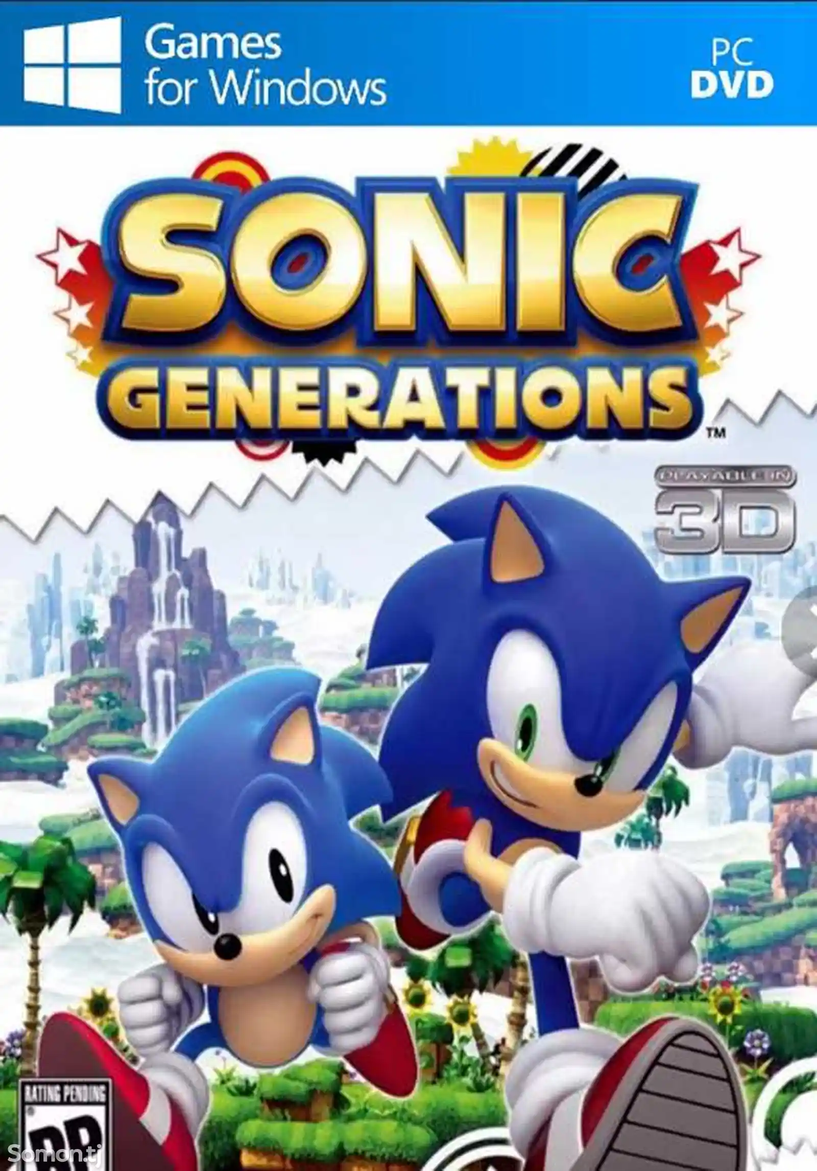 Игра Sonic generations для компьютера-пк-pc-1