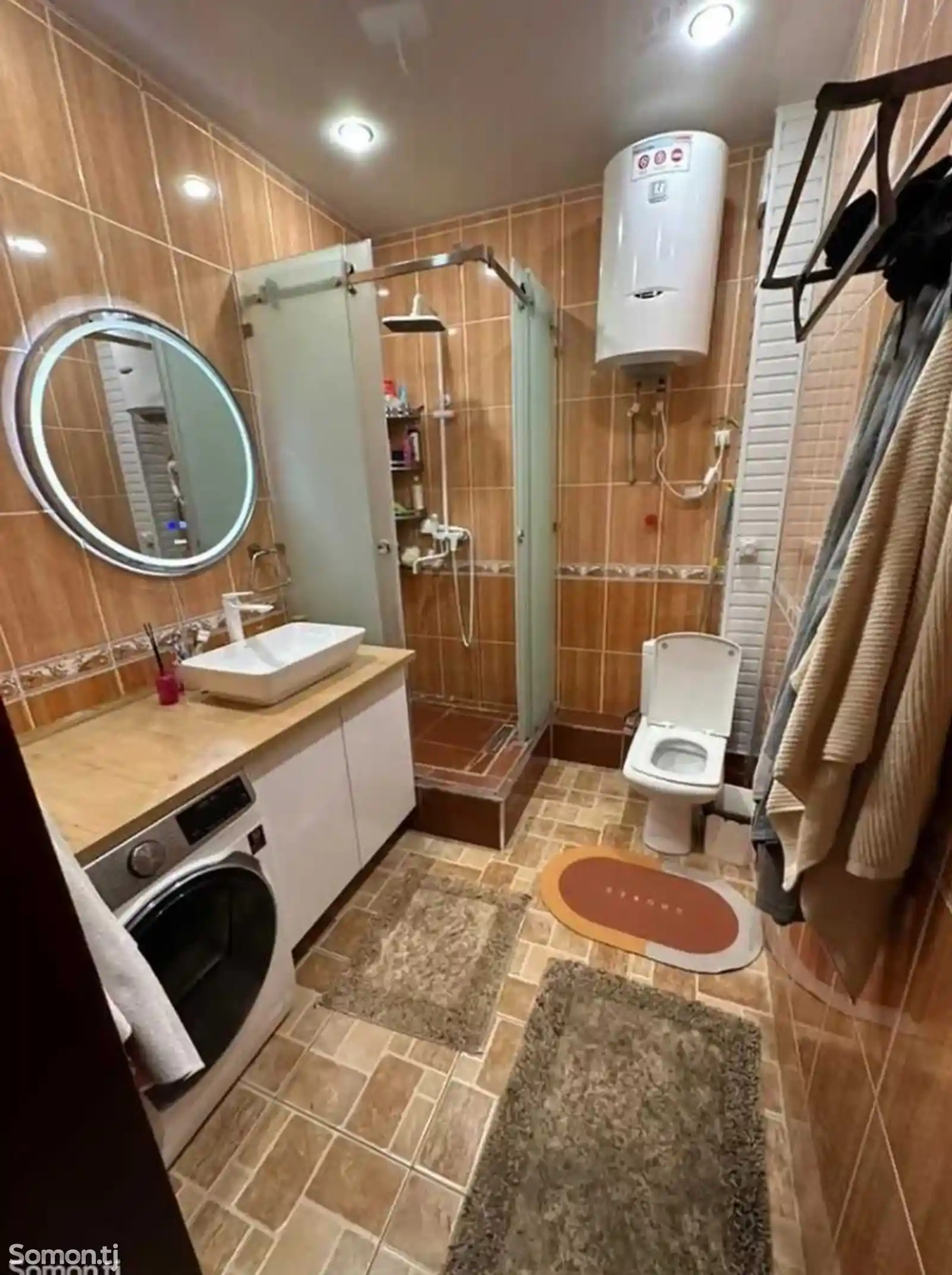 4-комн. квартира, 5 этаж, 220м², Исмоили сомони, Ипподром-9