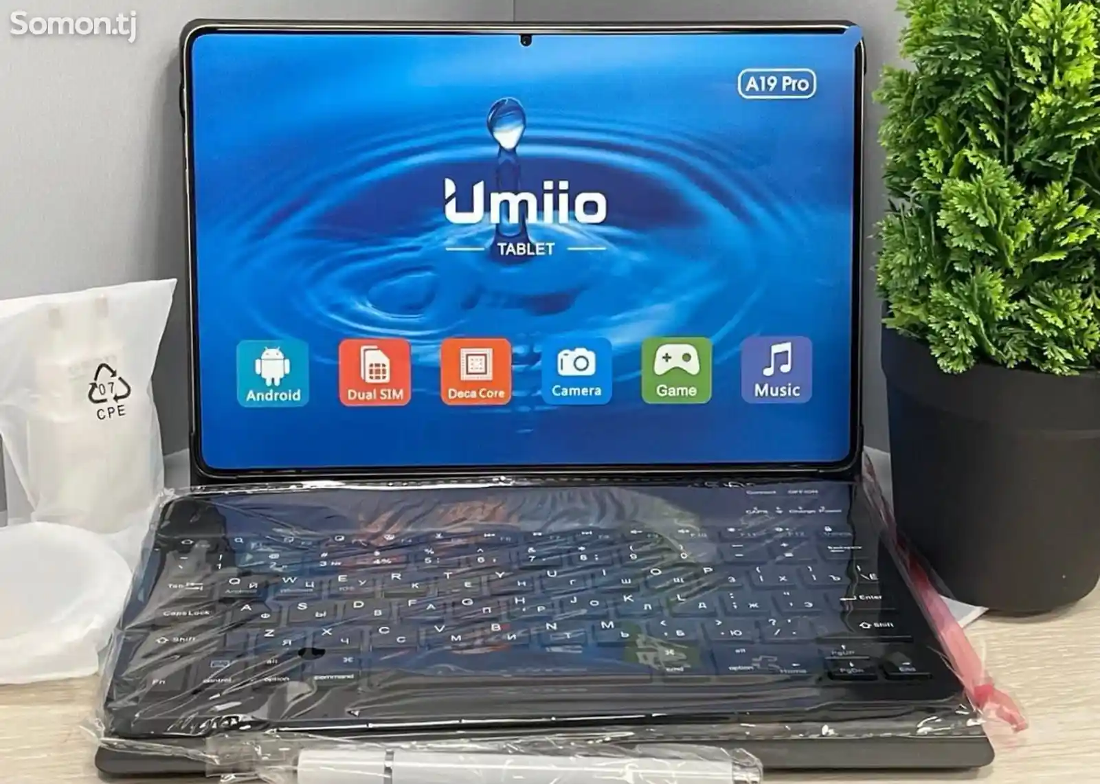 Umiio A19 Pro - планшет с клавиатурой-3