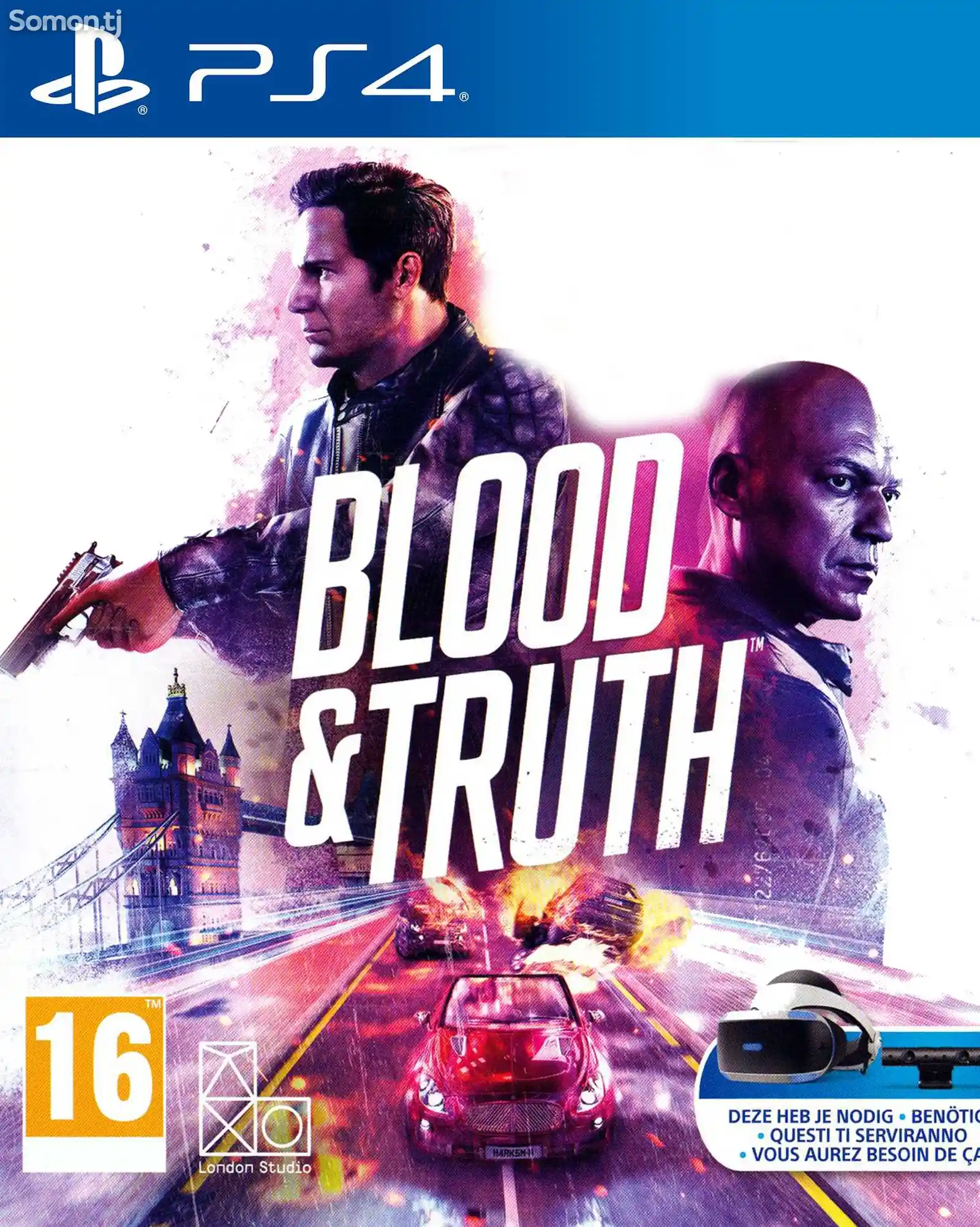 Игра Blood and truth для PS-4 / 5.05 / 6.72 / 7.02 / 7.55 / 9.00-1