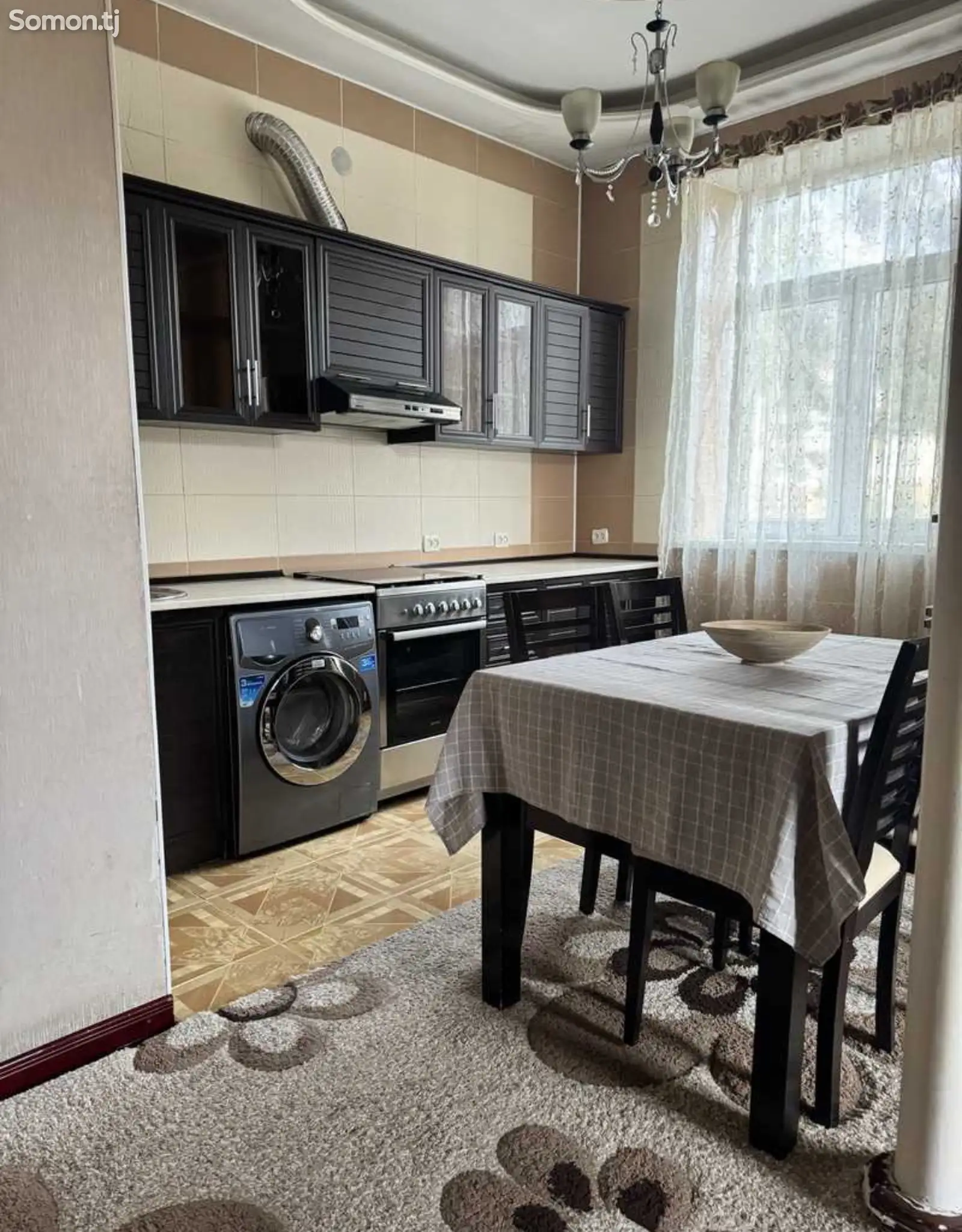 3-комн. квартира, 3 этаж, 70м², И сомони-1