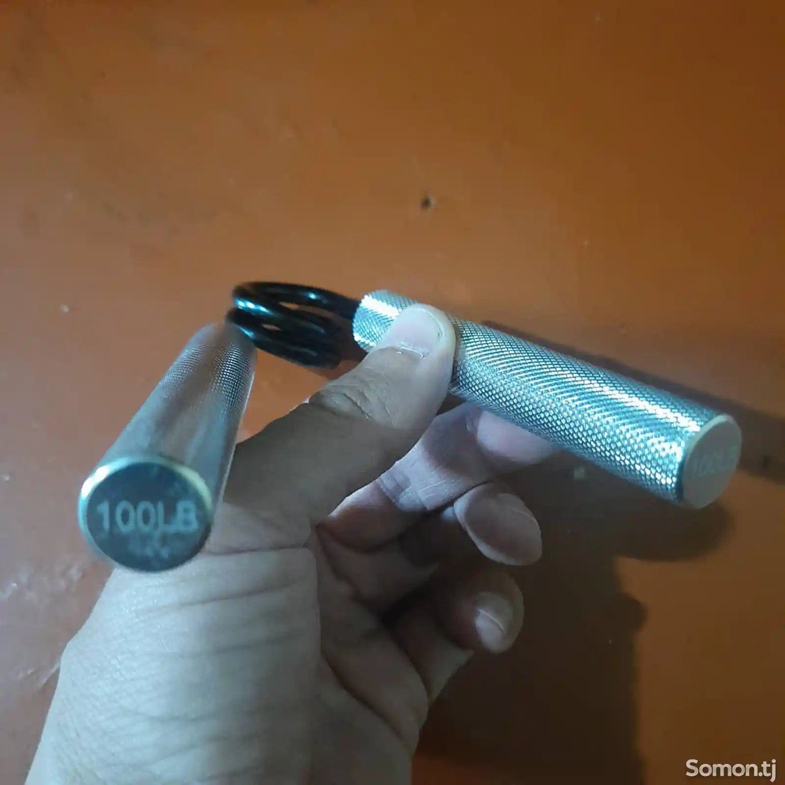 Эспандер кистевой ножницы, металлическая пружина, алюминиевые ручки.100lb-45,4кг-6