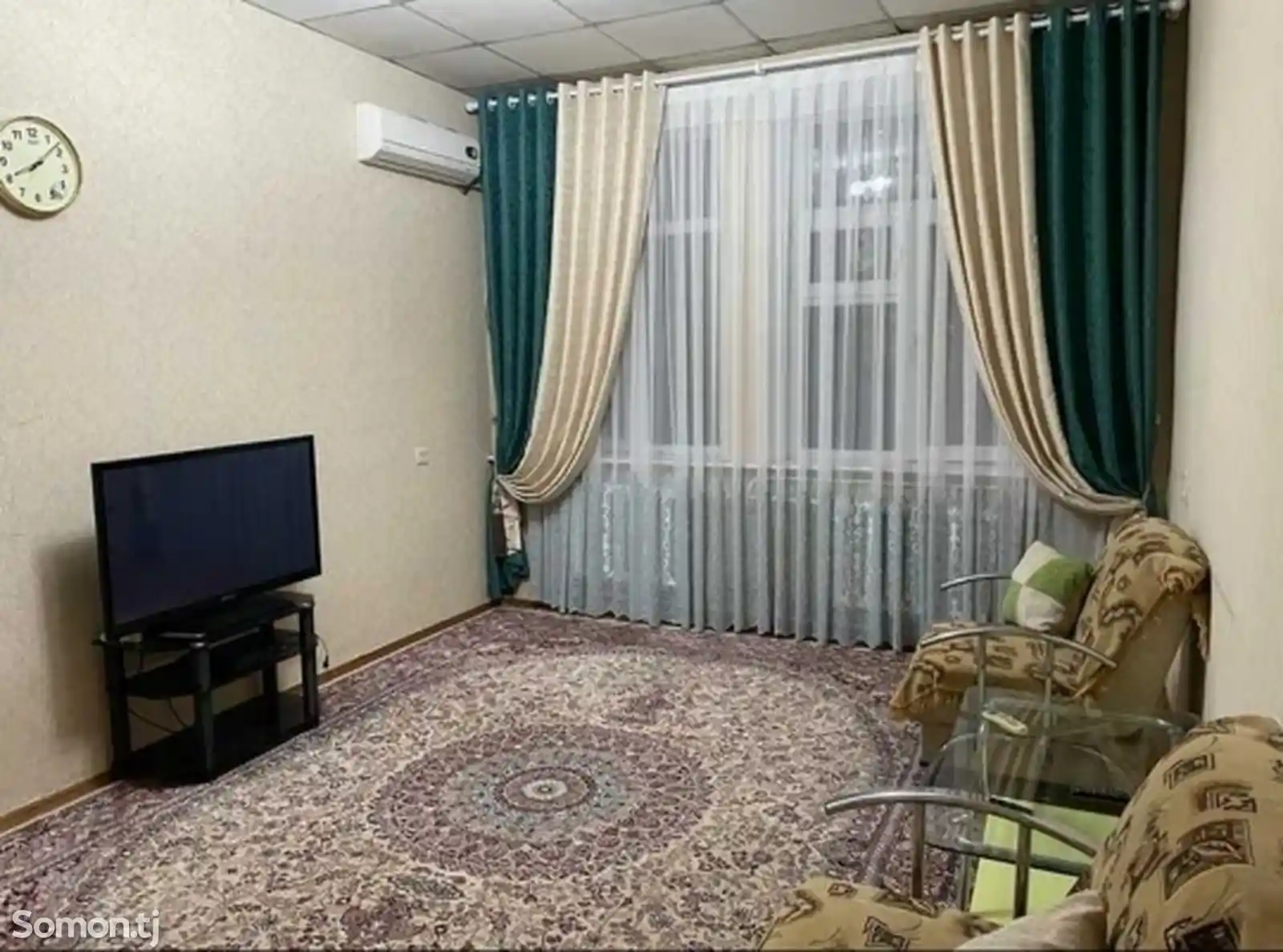 2-комн. квартира, 2 этаж, 65м², славянский институт-1