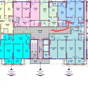 2-комн. квартира, 10 этаж, 96 м², Садбарг