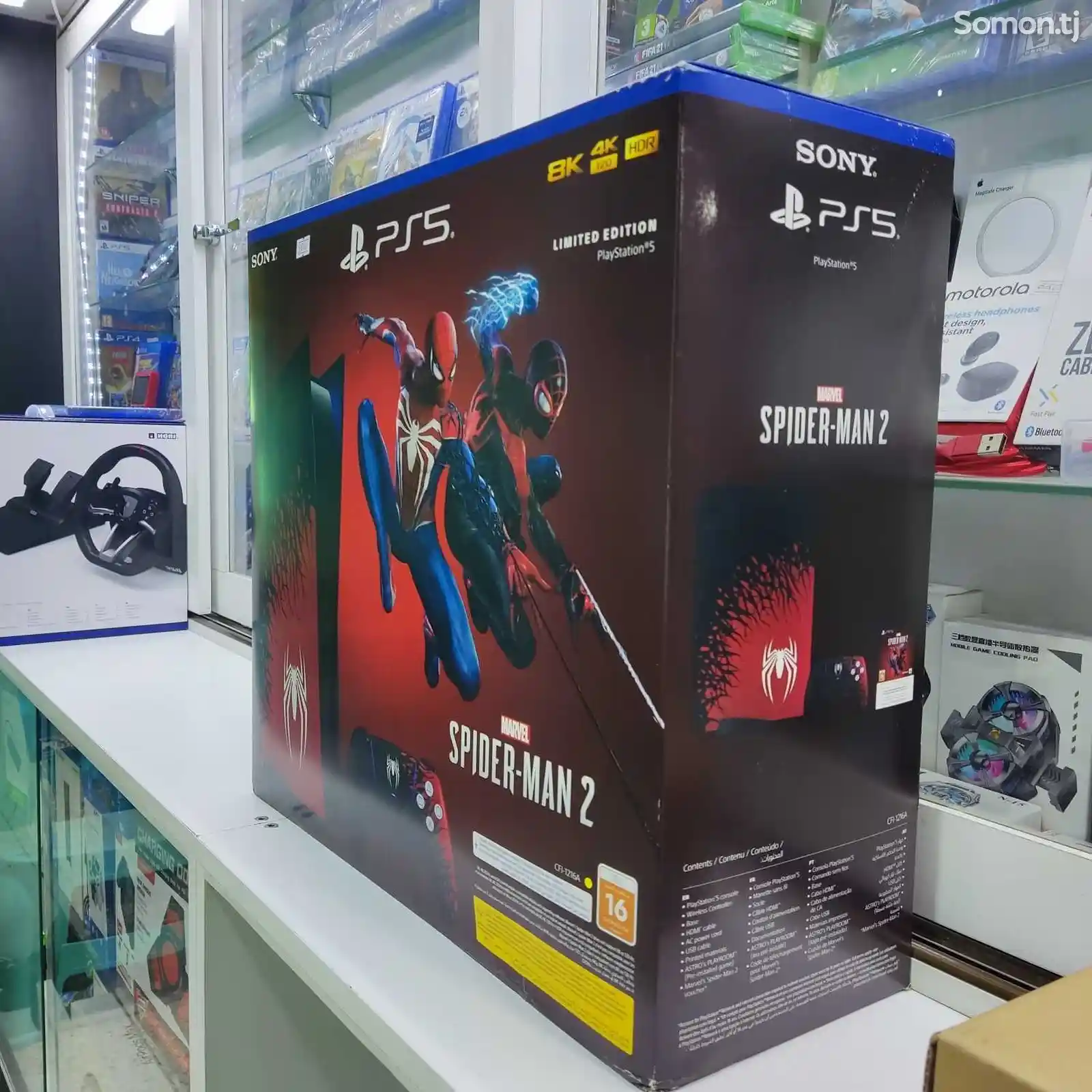 Игровая приставка PS-5 Spider-Man2 Limited Edition Europe 8K 4K HDR-5