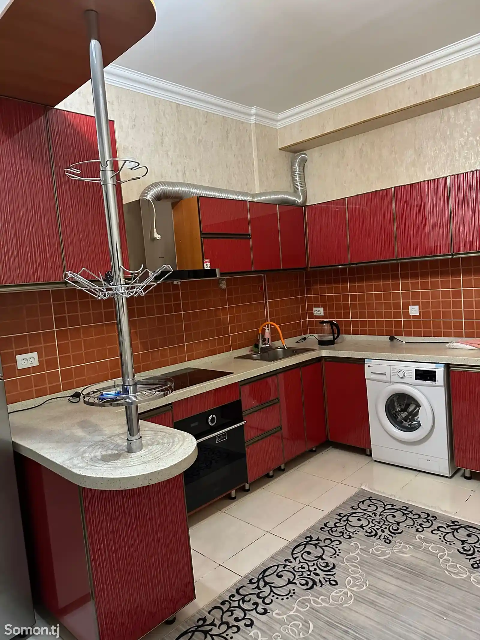 1-комн. квартира, 8 этаж, 60 м², центр, Бурак-7