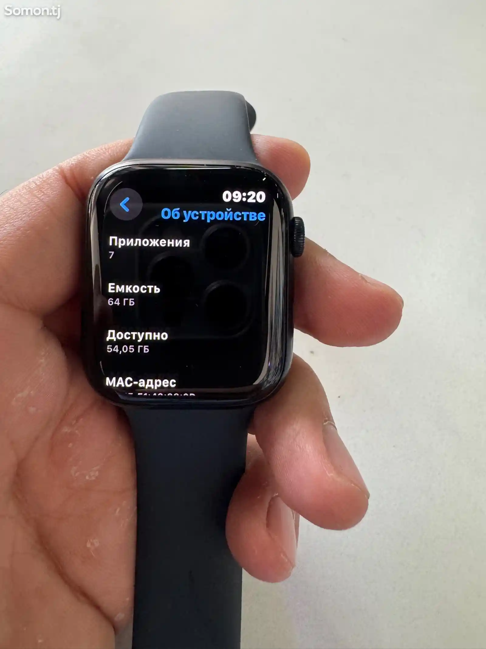 Смарт-часы Apple Watch Series 9 A2980 45мм темно синее-2