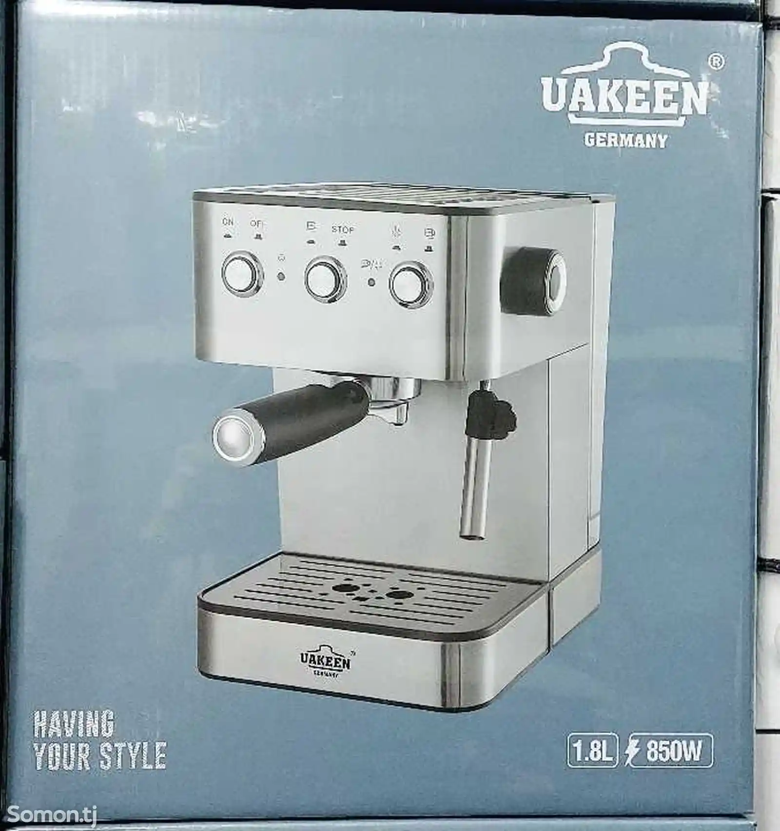 Кофеварка Vakeen-1.8-850W-2