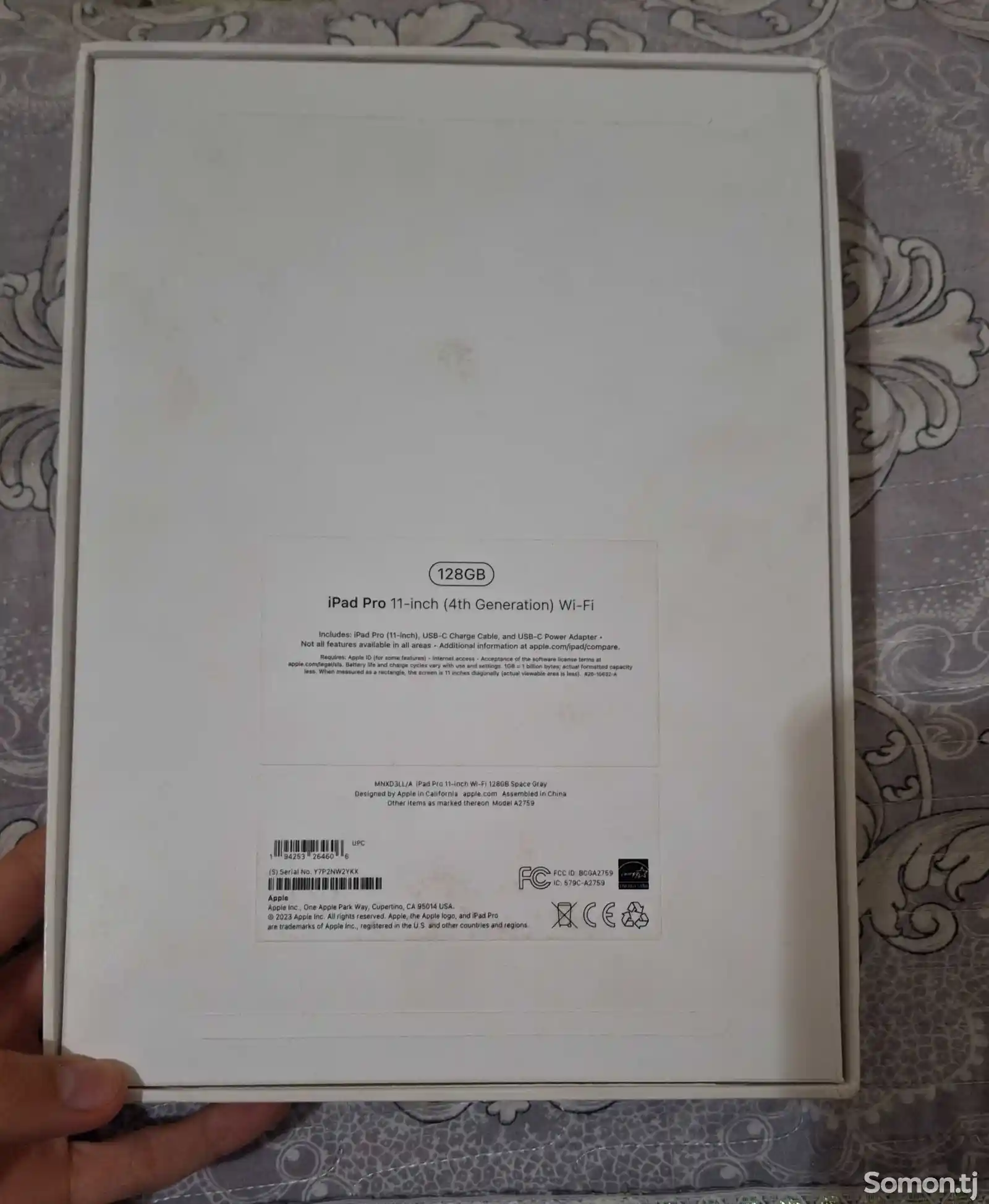 Планшет Apple iPad Pro 11 128Gb Space Gray M2-2