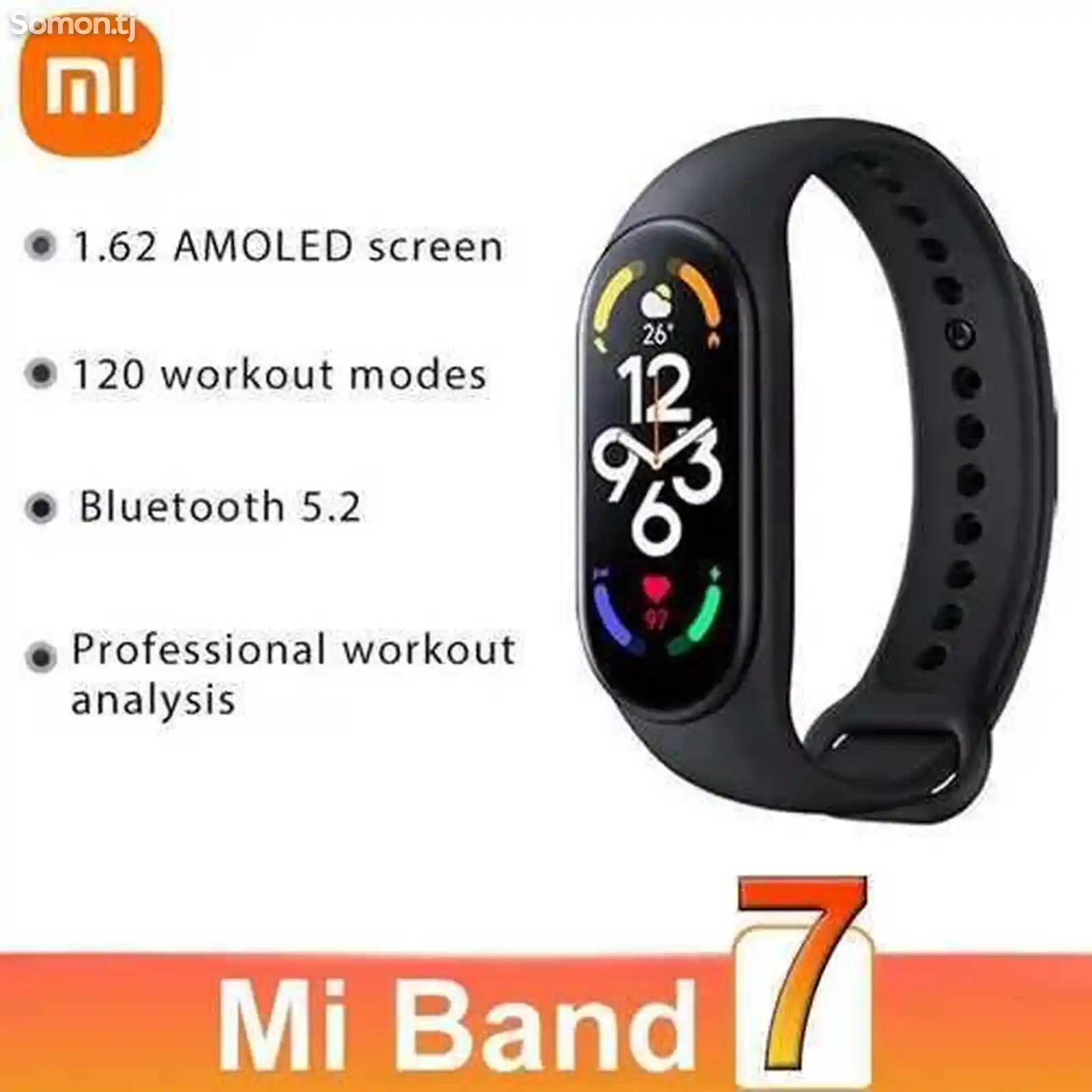 Фитнес смарт -браслет Xiaomi Mi Smart Band 7-4
