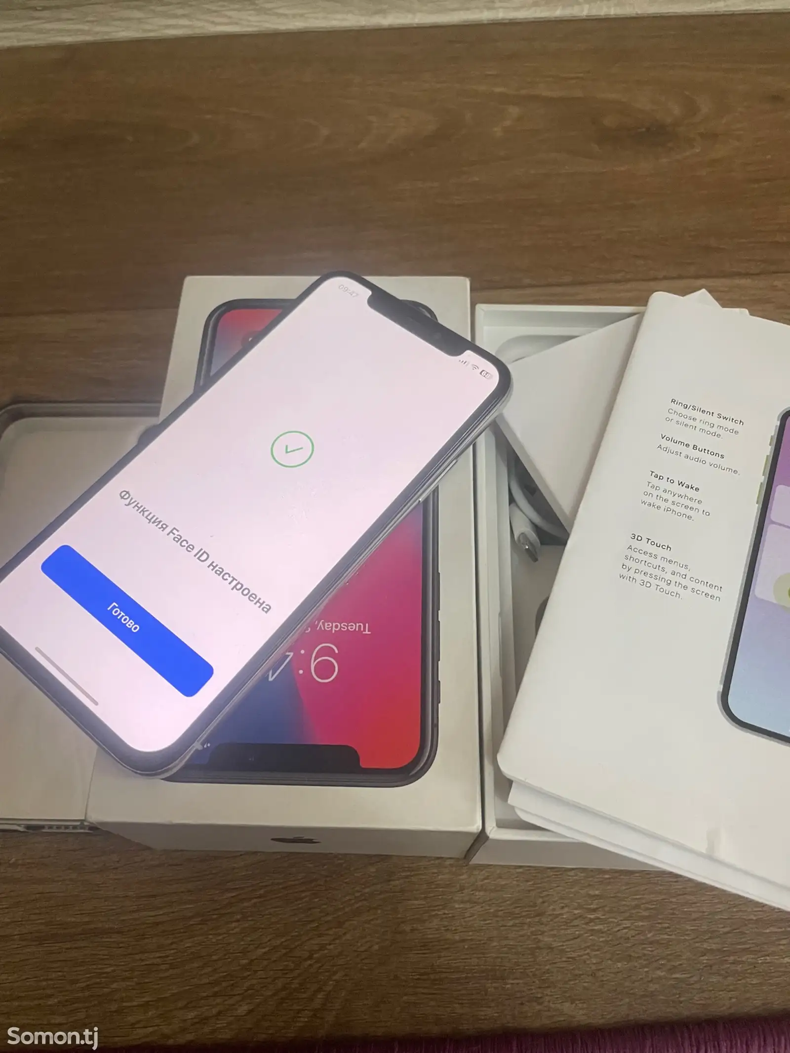 Apple iPhone X, 256 gb, Silver-5