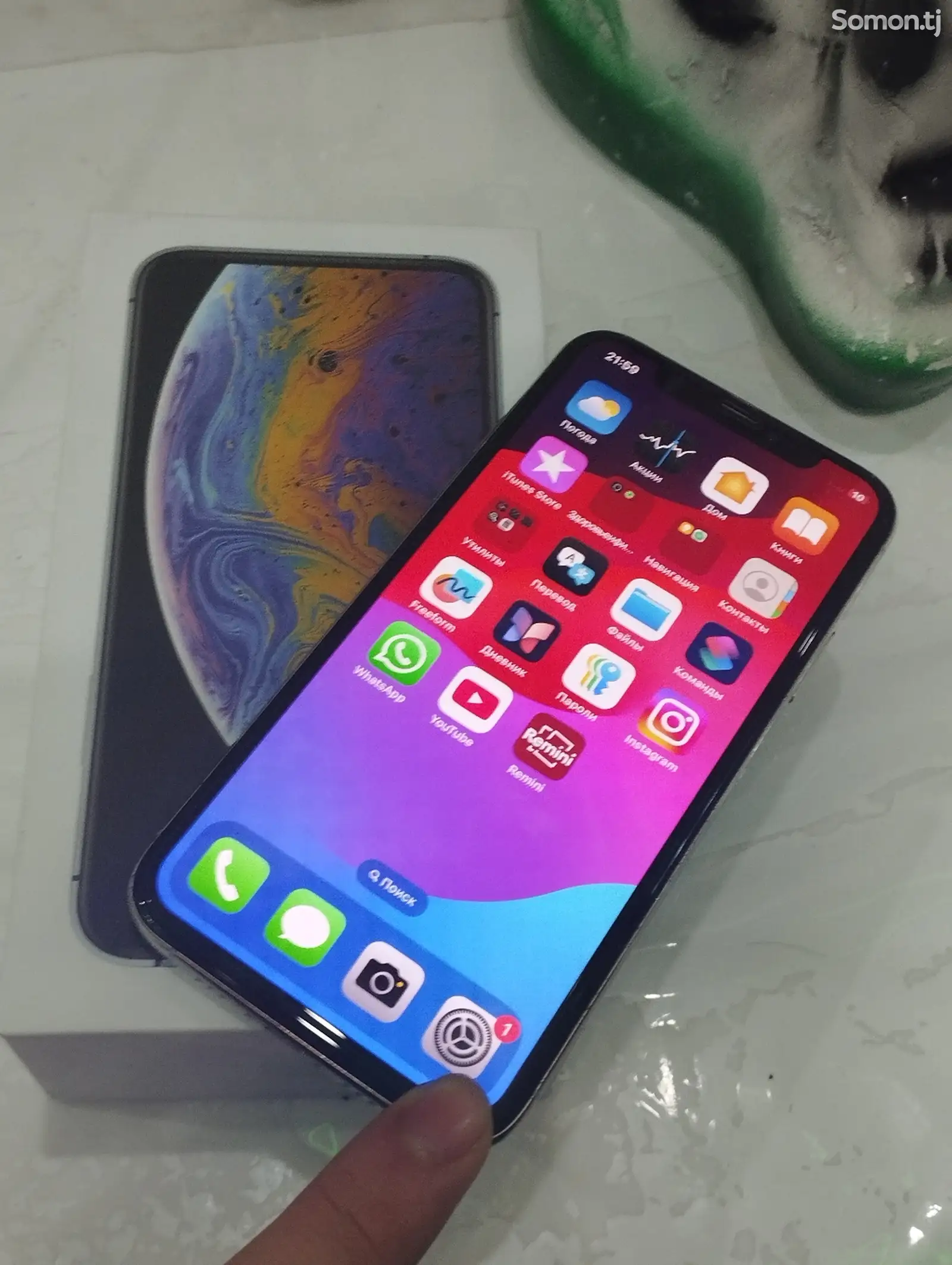 Apple iPhone Xs, 64 gb, Silver-1