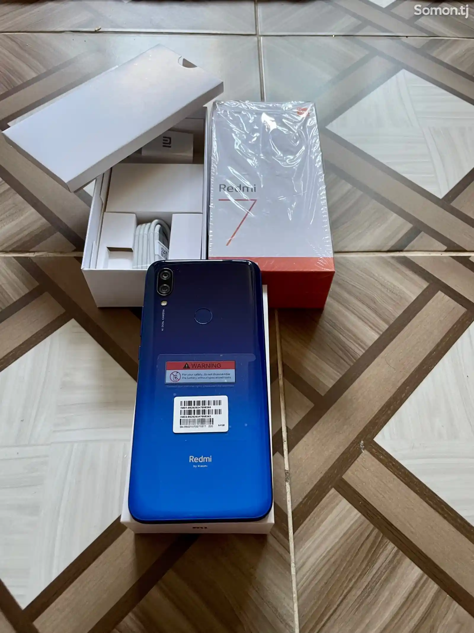 Xiaomi Redmi 7 64gb Blue-1