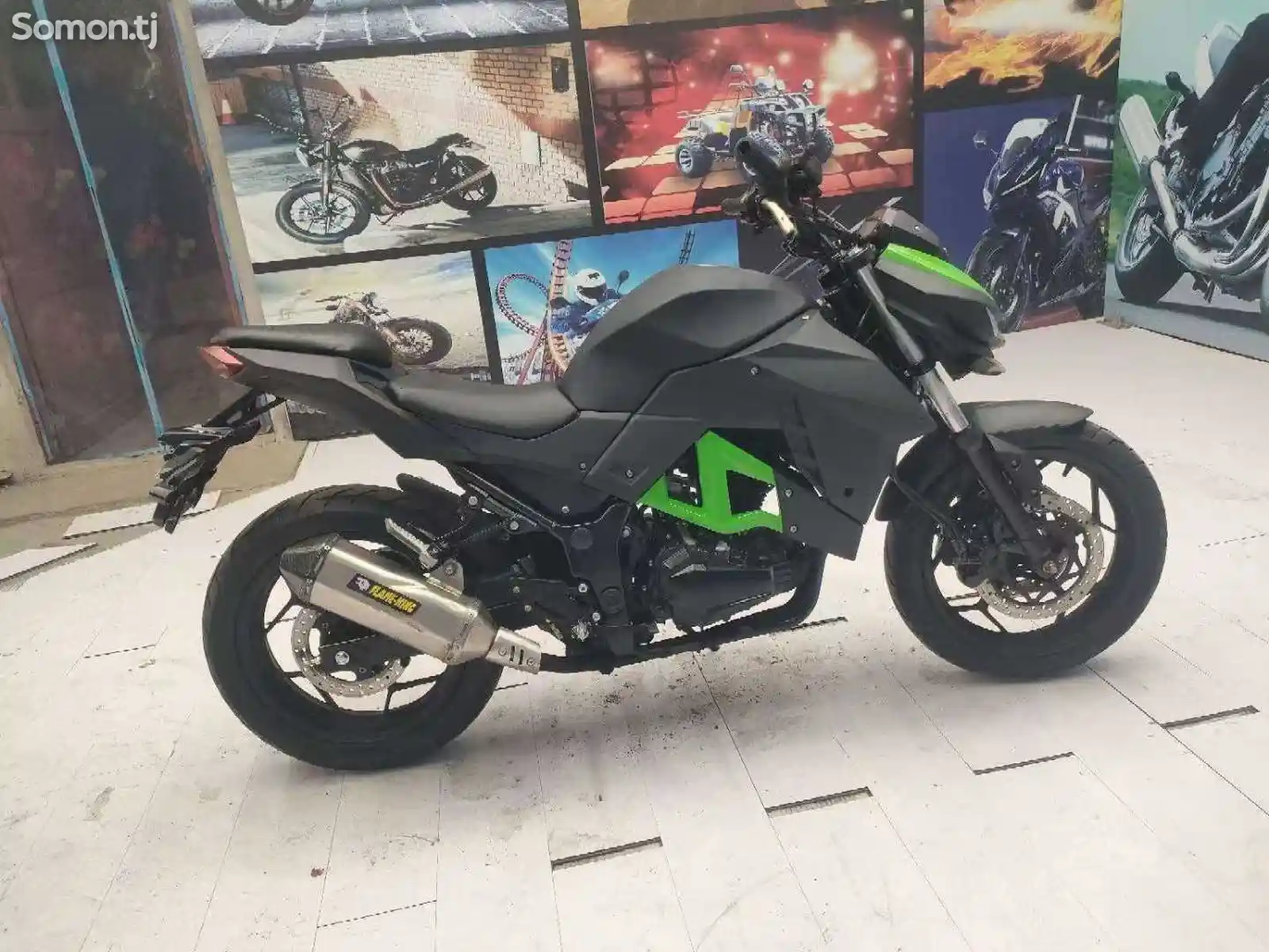 Мотоцикл Kawasaki 250cc на заказ-3