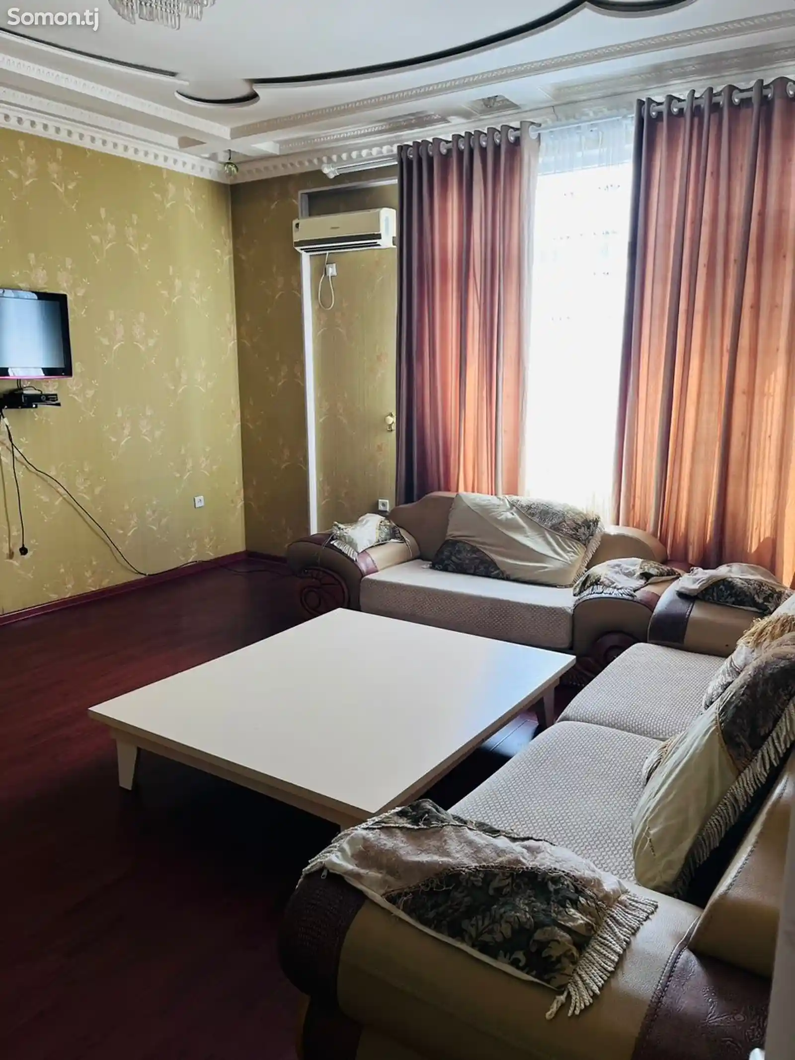 2-комн. квартира, 8 этаж, 110м², сомони-3