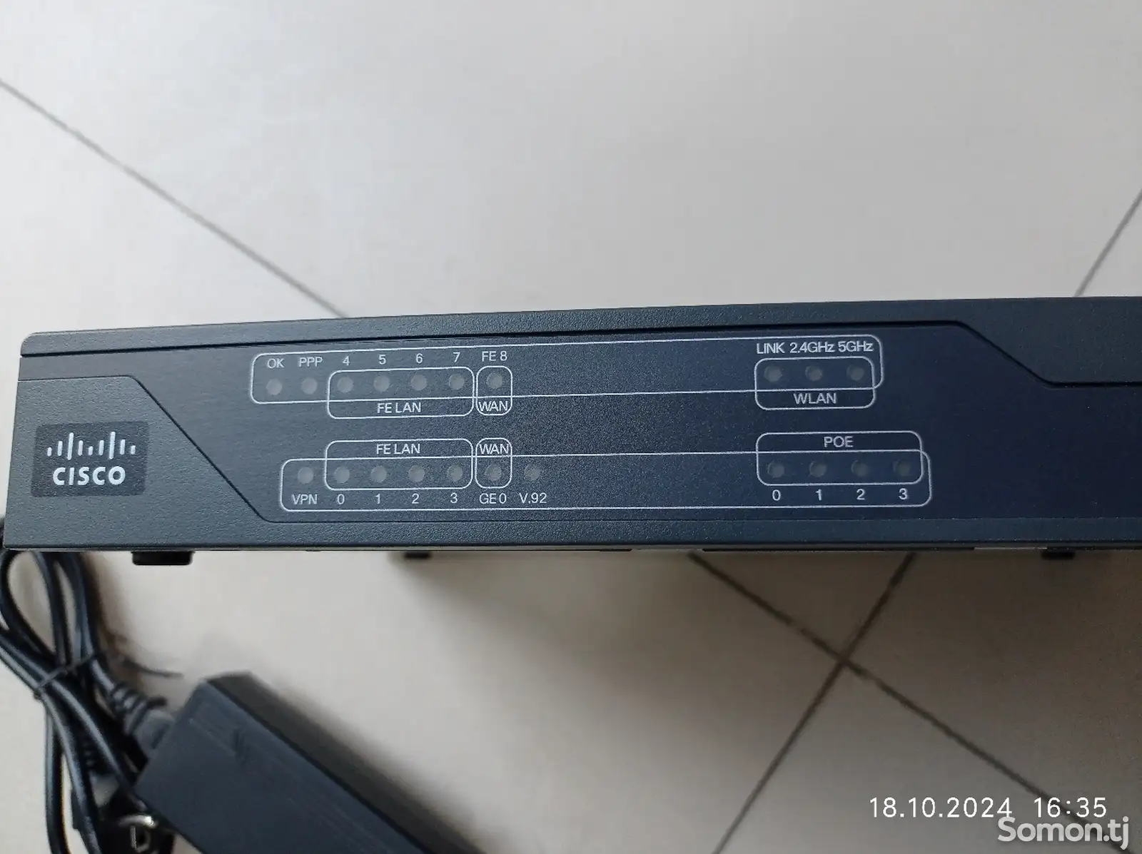 Маршрутизатор Cisco Model Cisco 890-3