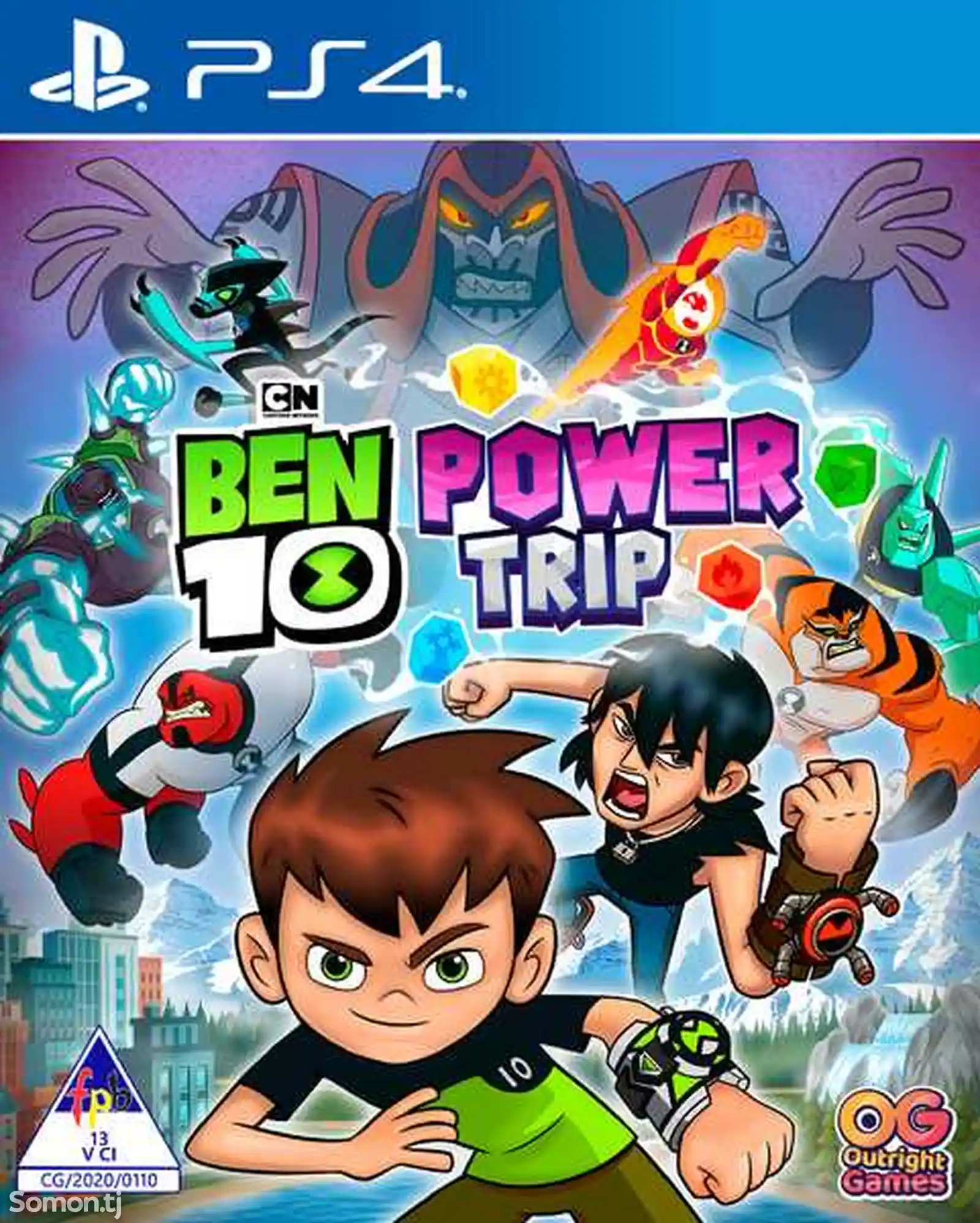 Игра Ben 10 Power trip для PS-4 / 5.05 / 6.72 / 7.02 / 7.55 / 9.00 /