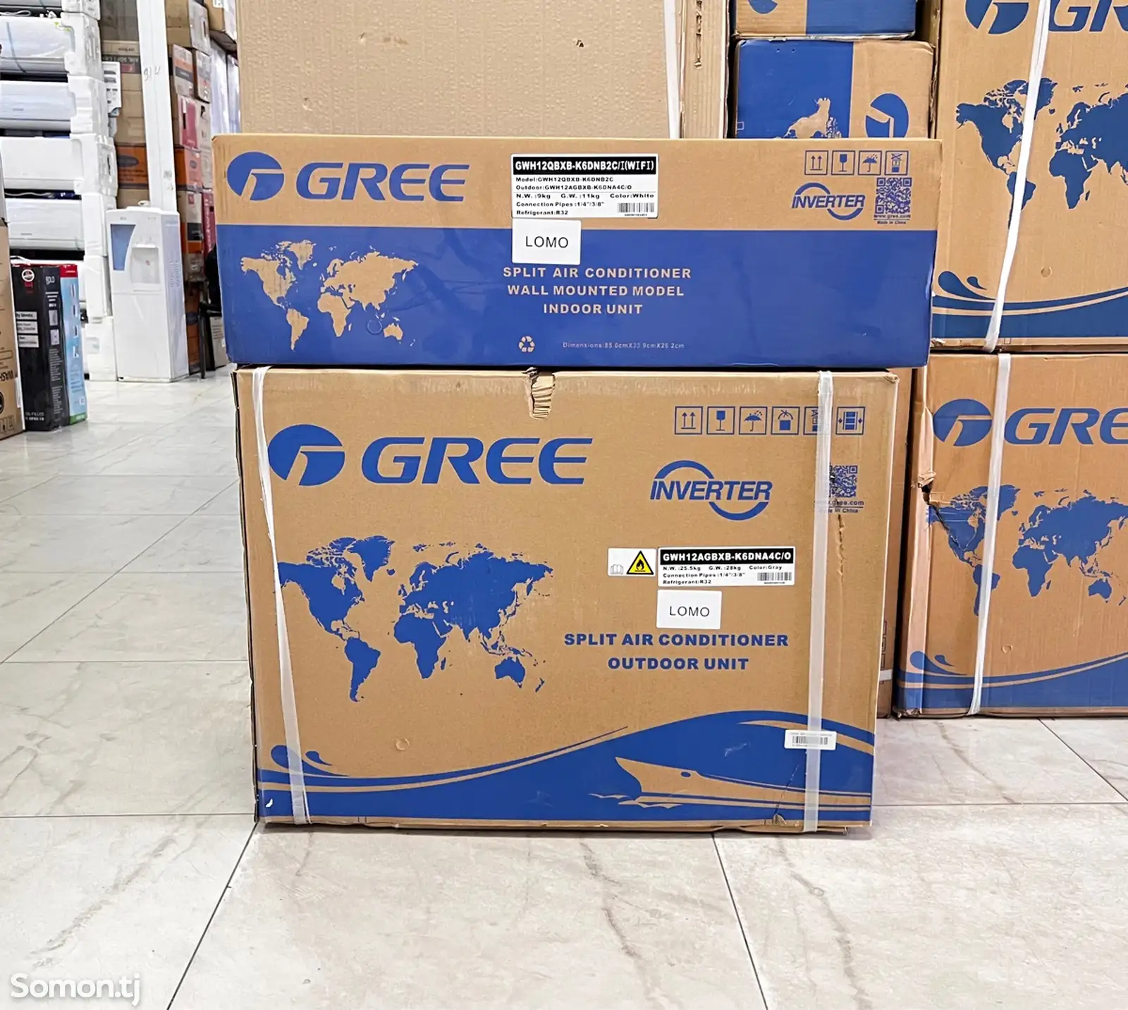 Кондиционер Gree Lomo 12AGBXB Dubai 2024 Inverter