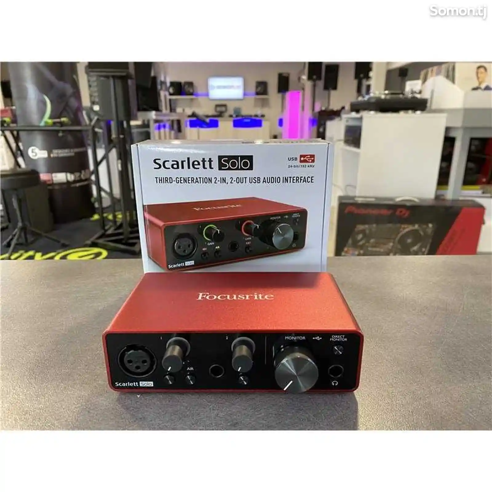 Звуковая карта focusrite Scarlett solo-1