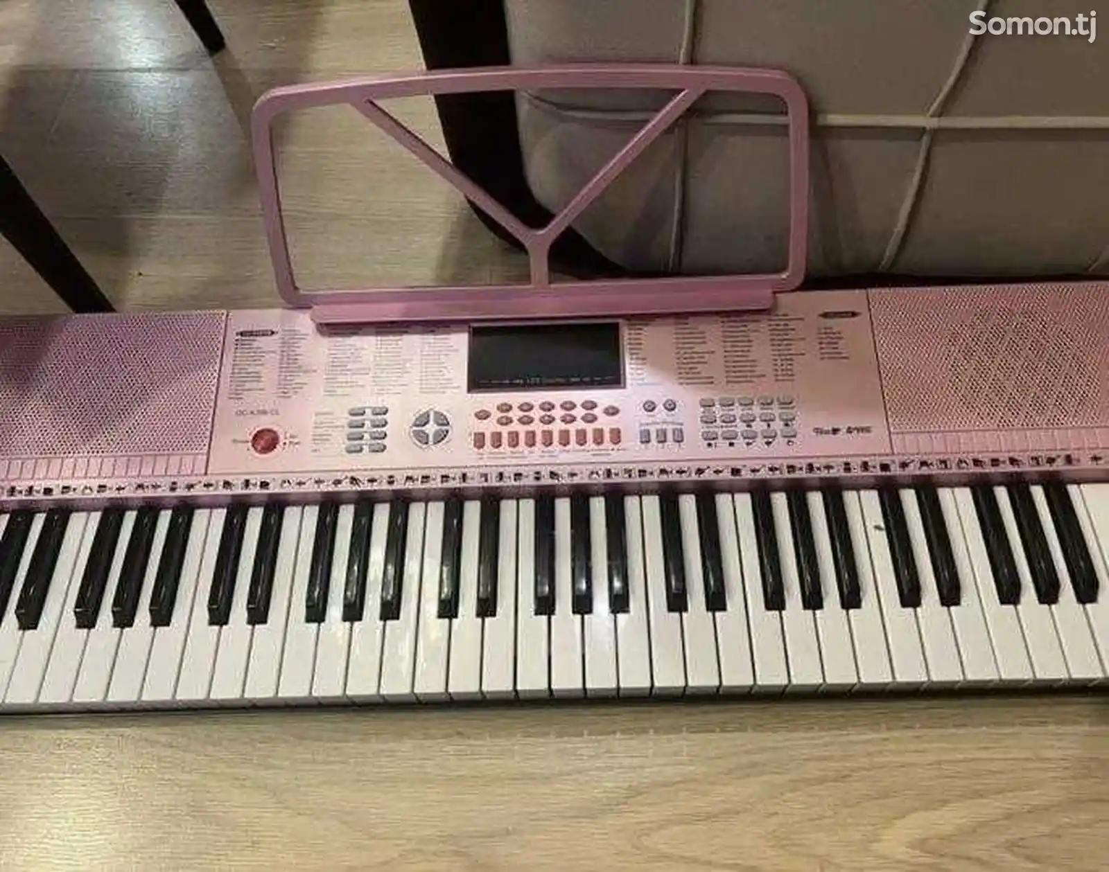 Синтезатор Attivio 61 клавиша, Розовый Oc-K288-Cl