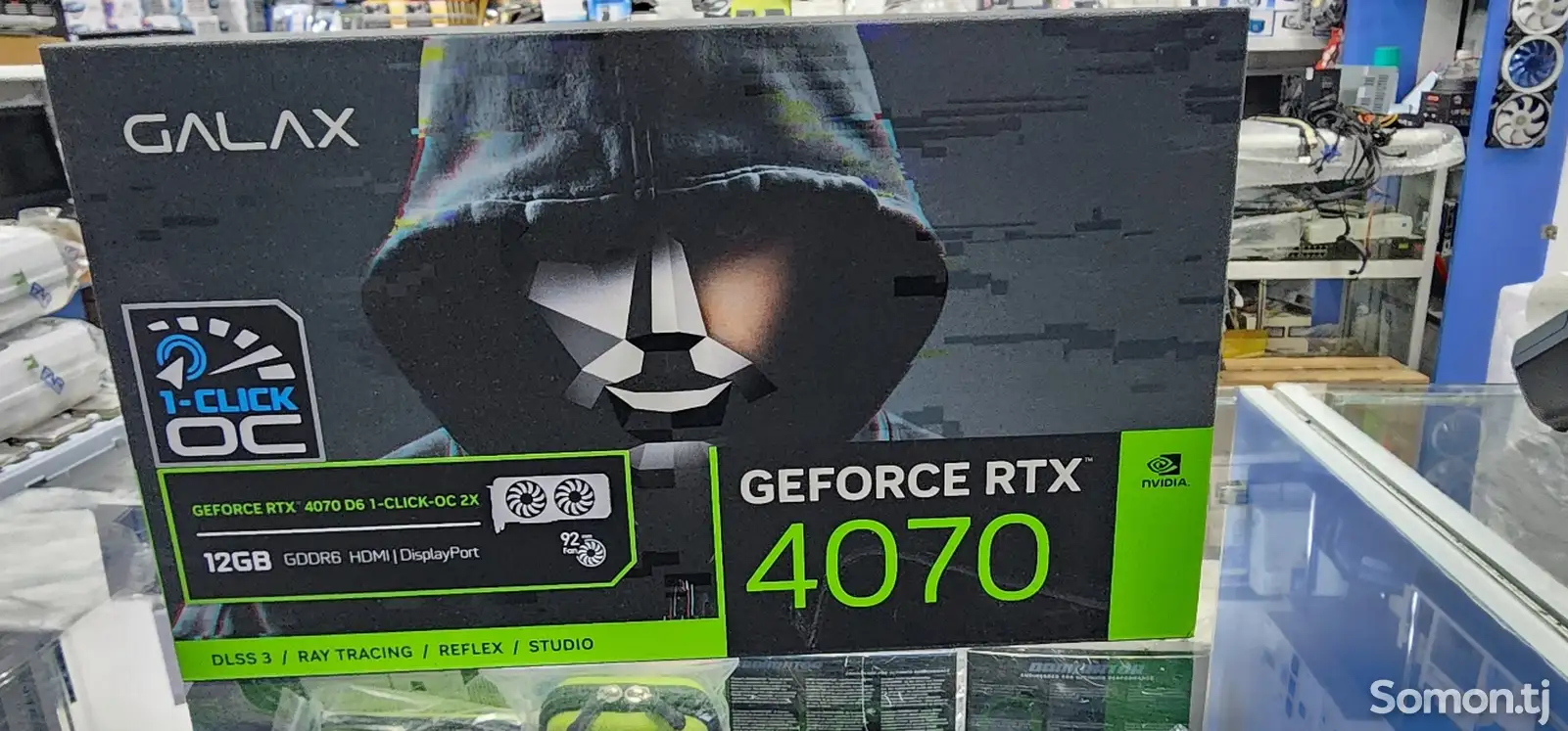 Видеокарта RTX 4070 1-Click OC 2X 12GB 192-bit-1