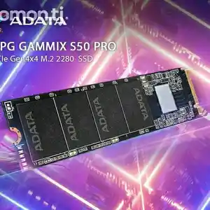 SSD накопитель M2 Adata Xpg Gammix S50 pro на 500gb на заказ
