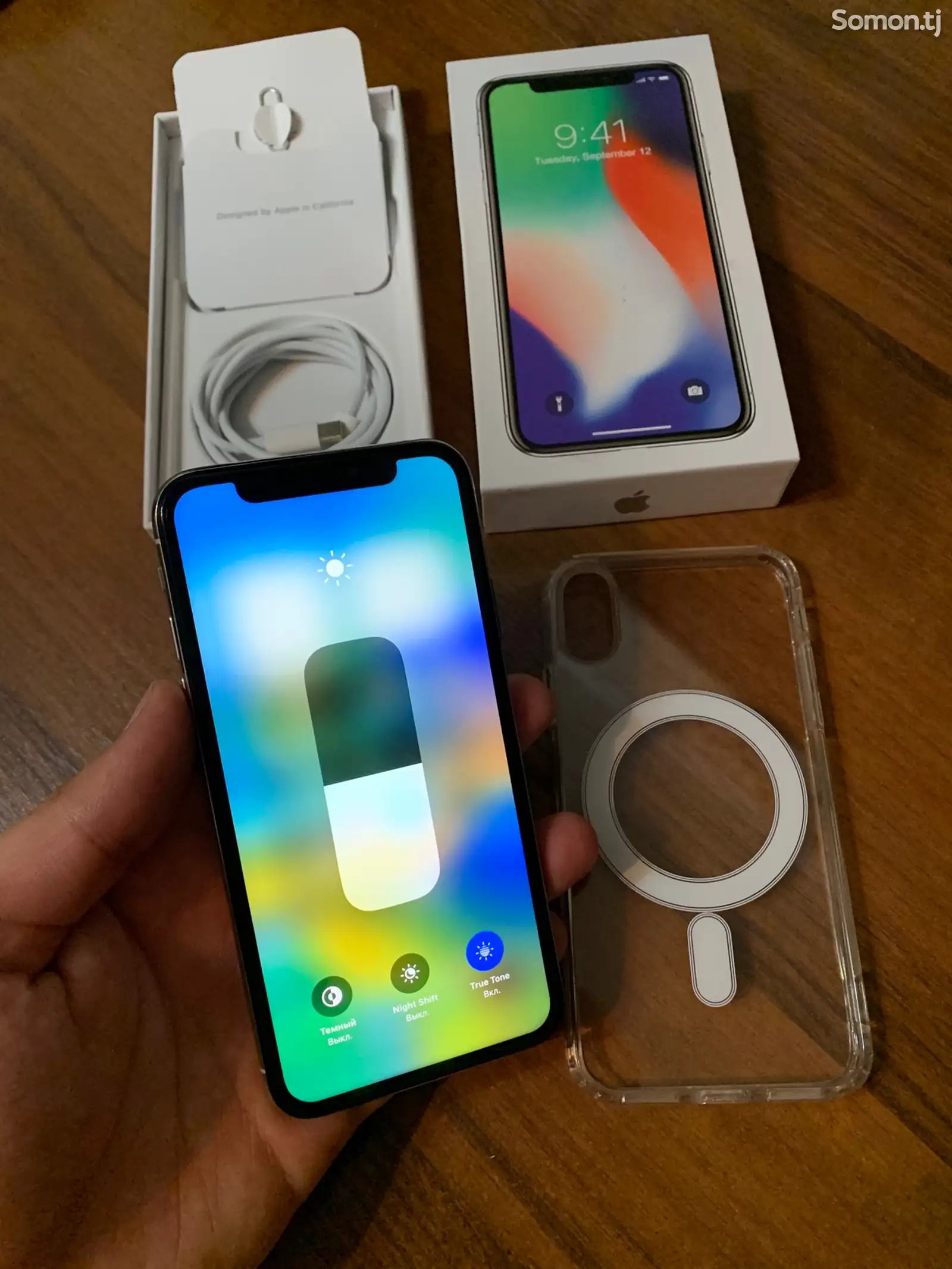 Apple iPhone X, 256 gb, Silver-1