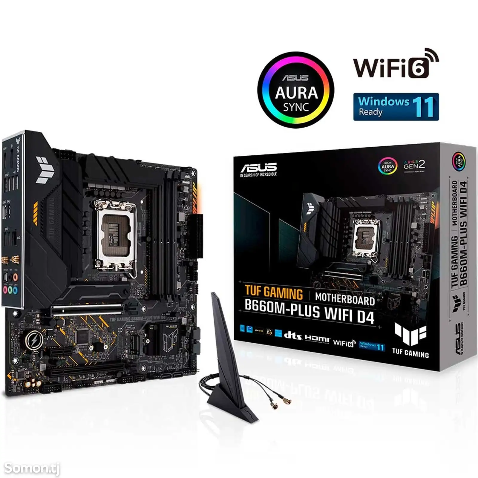 Материнская плата asus b660m tuf gaming plus wifi d4 на заказ-1