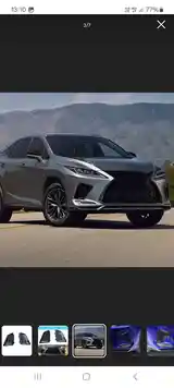 Передний обвес на Lexus rx 2022-5