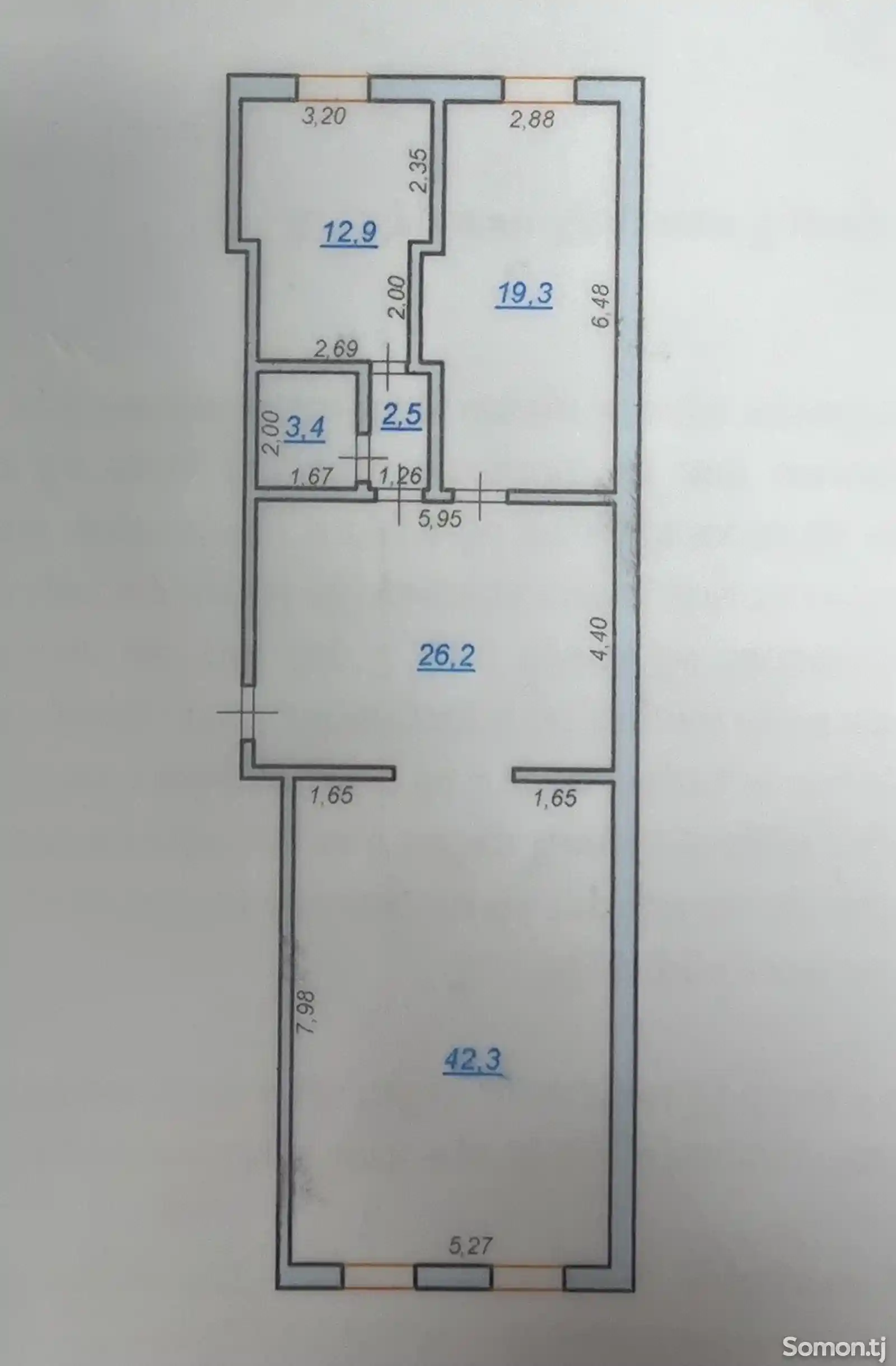 Помещение под офис, 107м², Поворот аэропорта-10