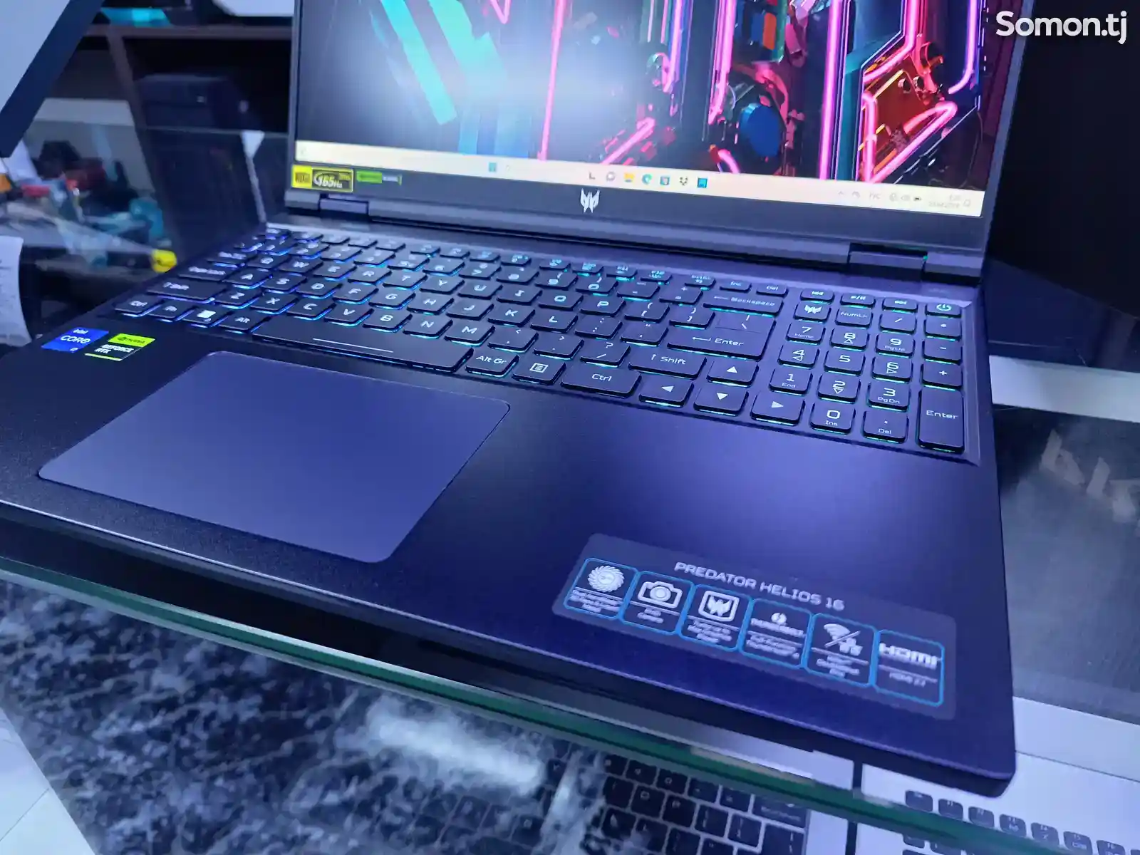 Игровой Ноутбук Acer Predator Helios 16 Core i7-13700HX / RTX 4060 / 16GB / 1TB-9