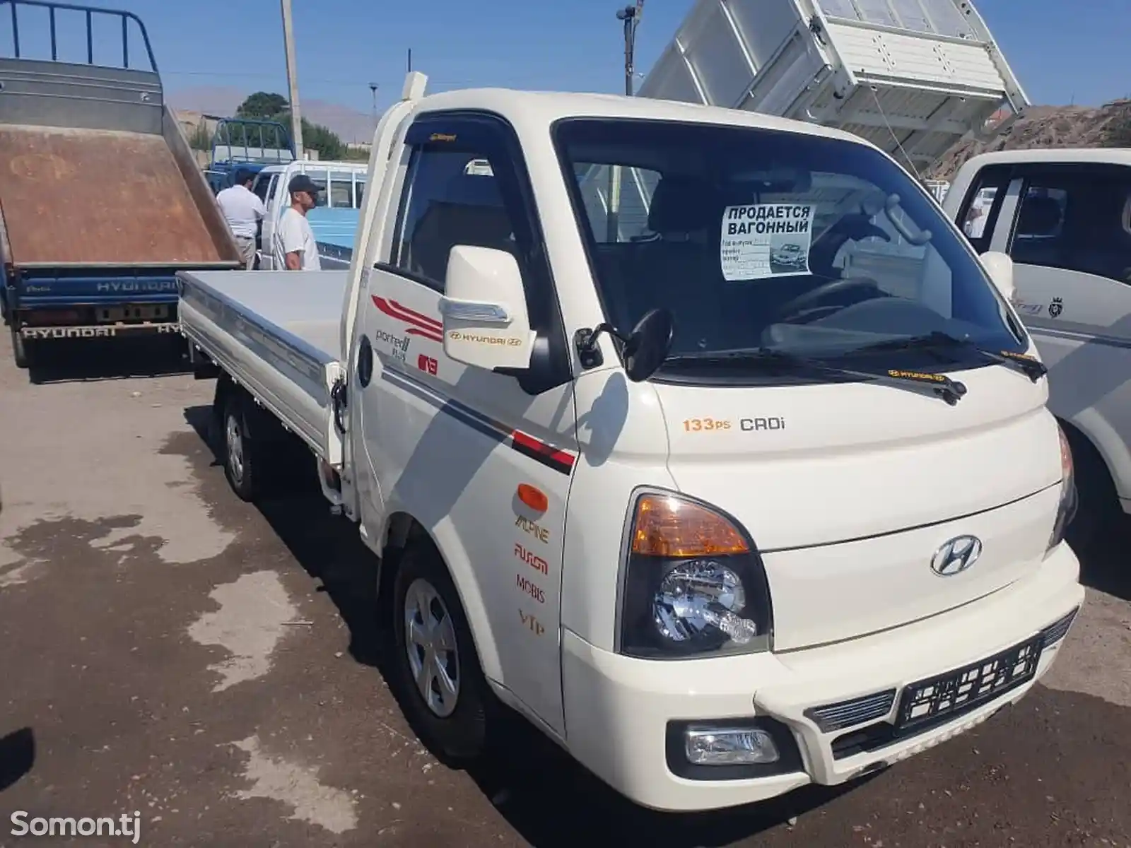 Бортовой автомобиль Hyundai Porter 2, 2015-7