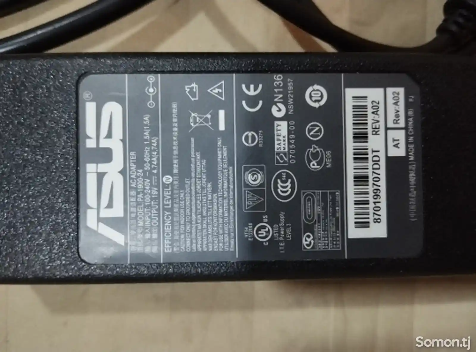 Блок питания Asus 19V 4.74 A.-1