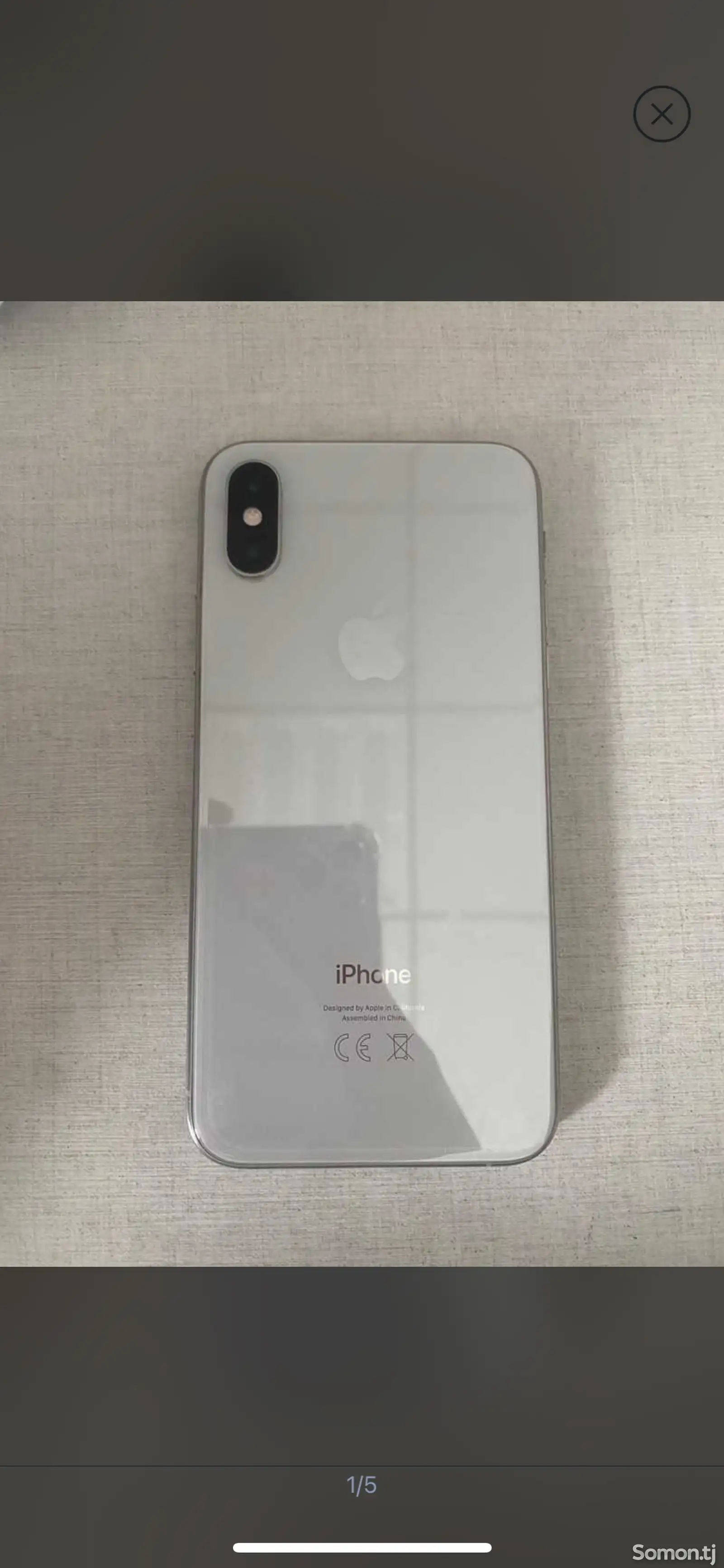 Apple iPhone Xs, 64 gb, Silver-1