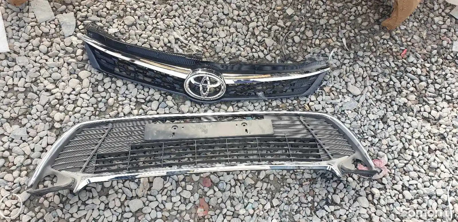 Облицовка и решетка для Toyota Camry 5