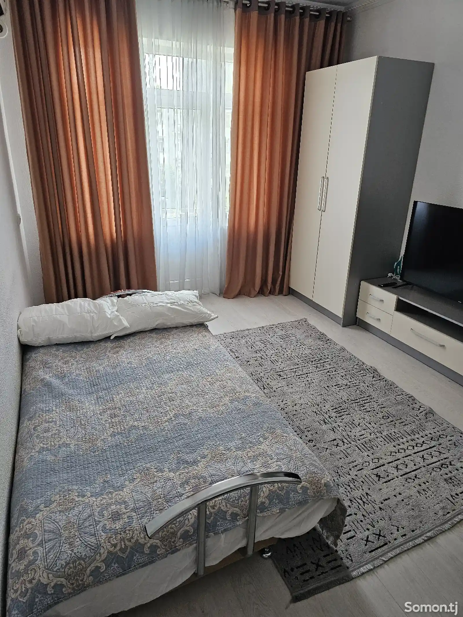 1-комн. квартира, 3 этаж, 30 м², Исмоили Сомони-9