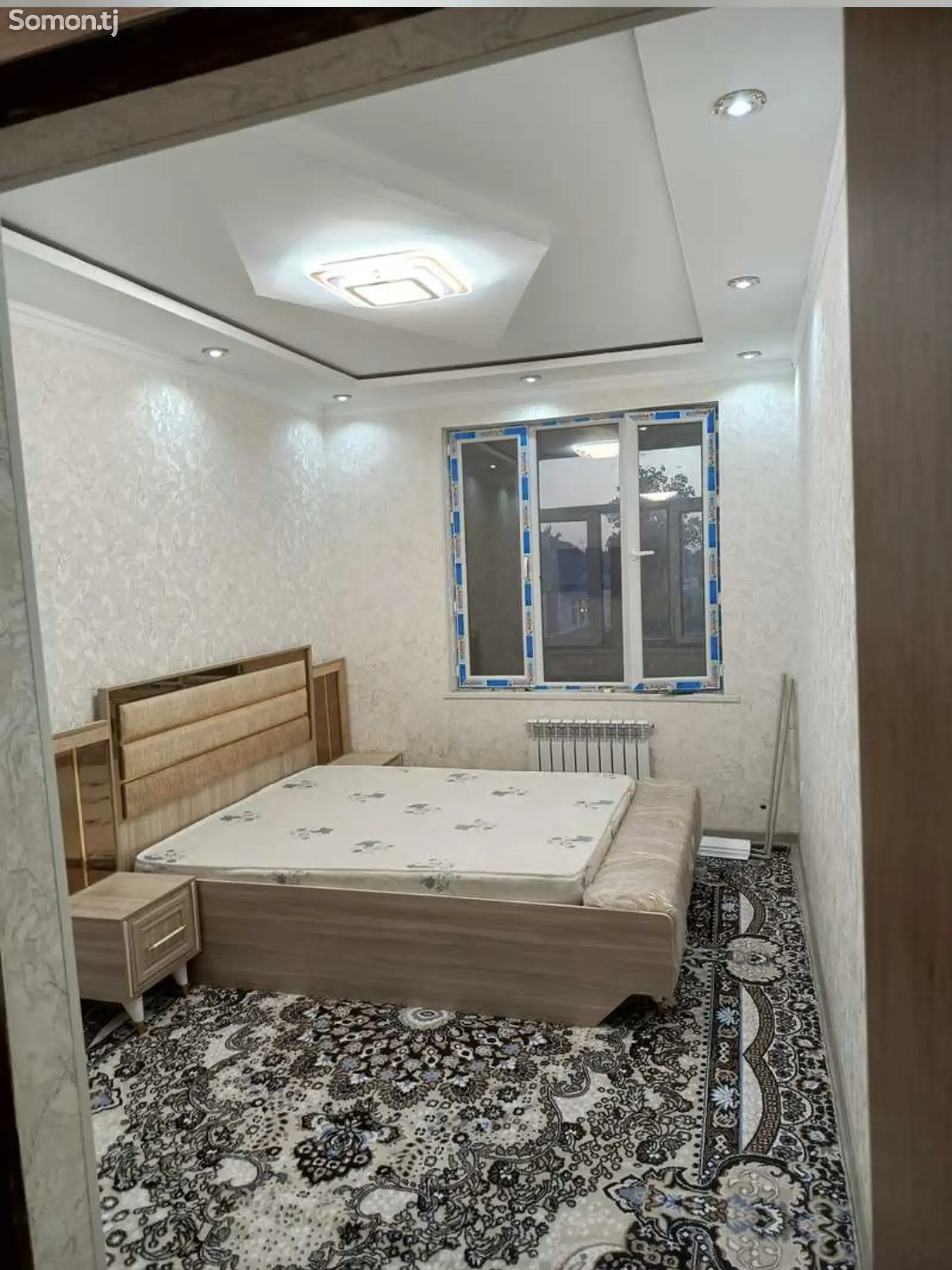 2-комн. квартира, 2 этаж, 60м², Исмоили Сомони-1