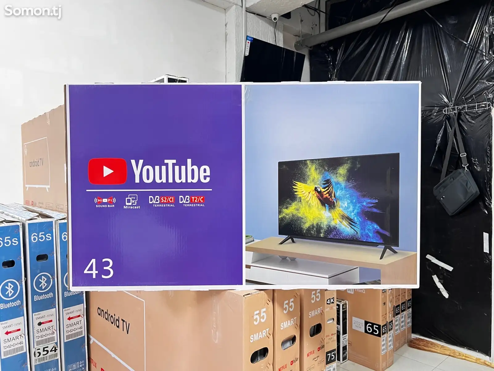 Телевизор Samsung 43 MIRACAST ZASHITA 2024