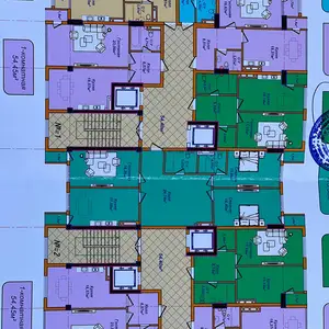 2-комн. квартира, 6 этаж, 52 м², ру ба руи горгаз