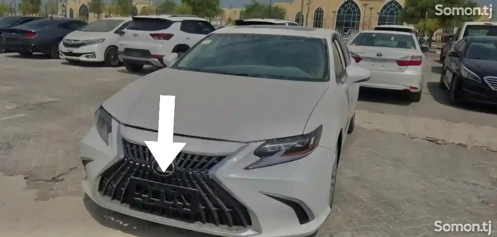 Подставка под номерной знак авто Lexus ES-3