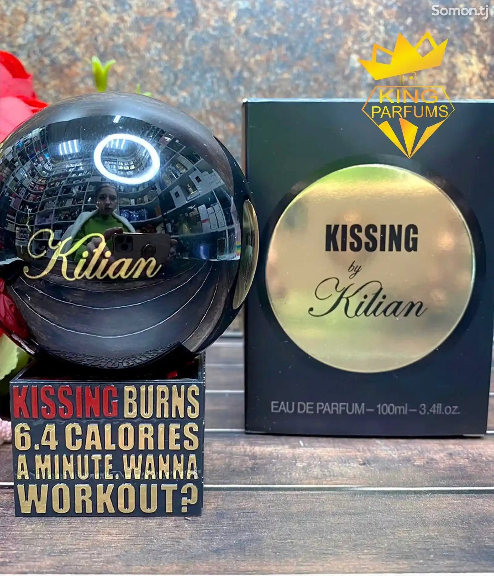 Парфюм Kissing burns 6.4 calories a minute by kilian-4