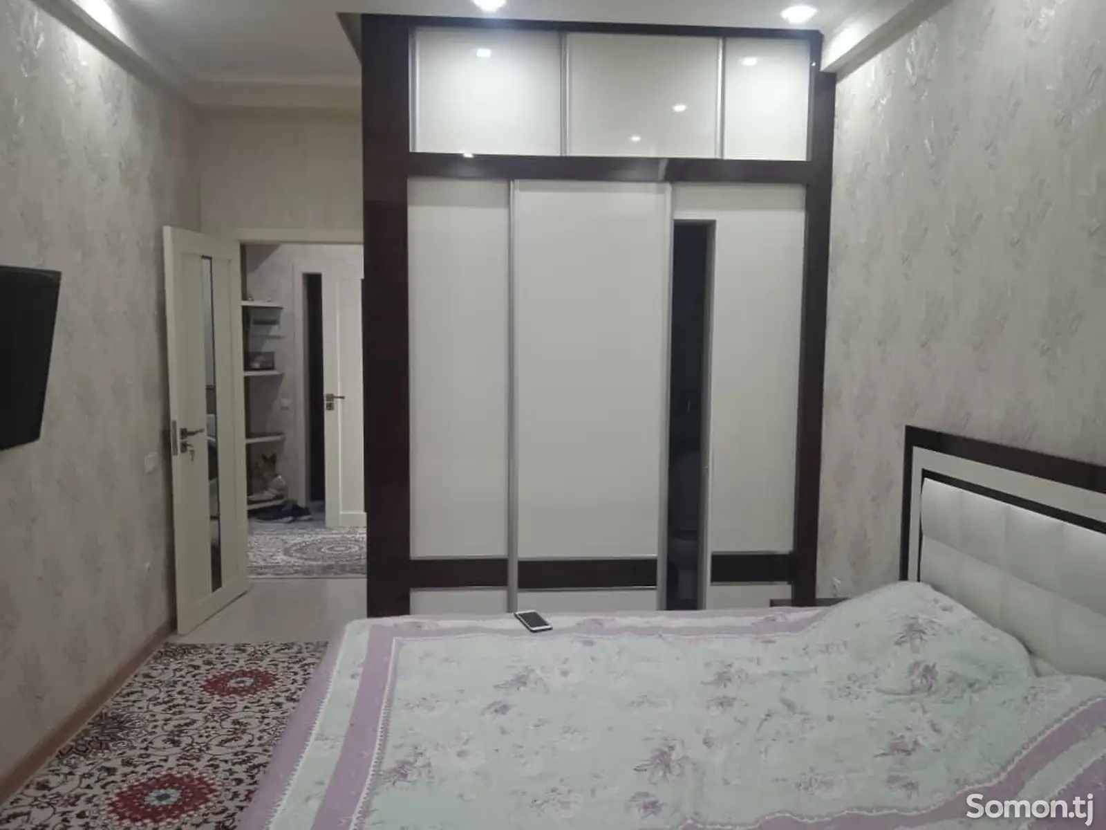 2-комн. квартира, 11 этаж, 60м², И.Сомони-1