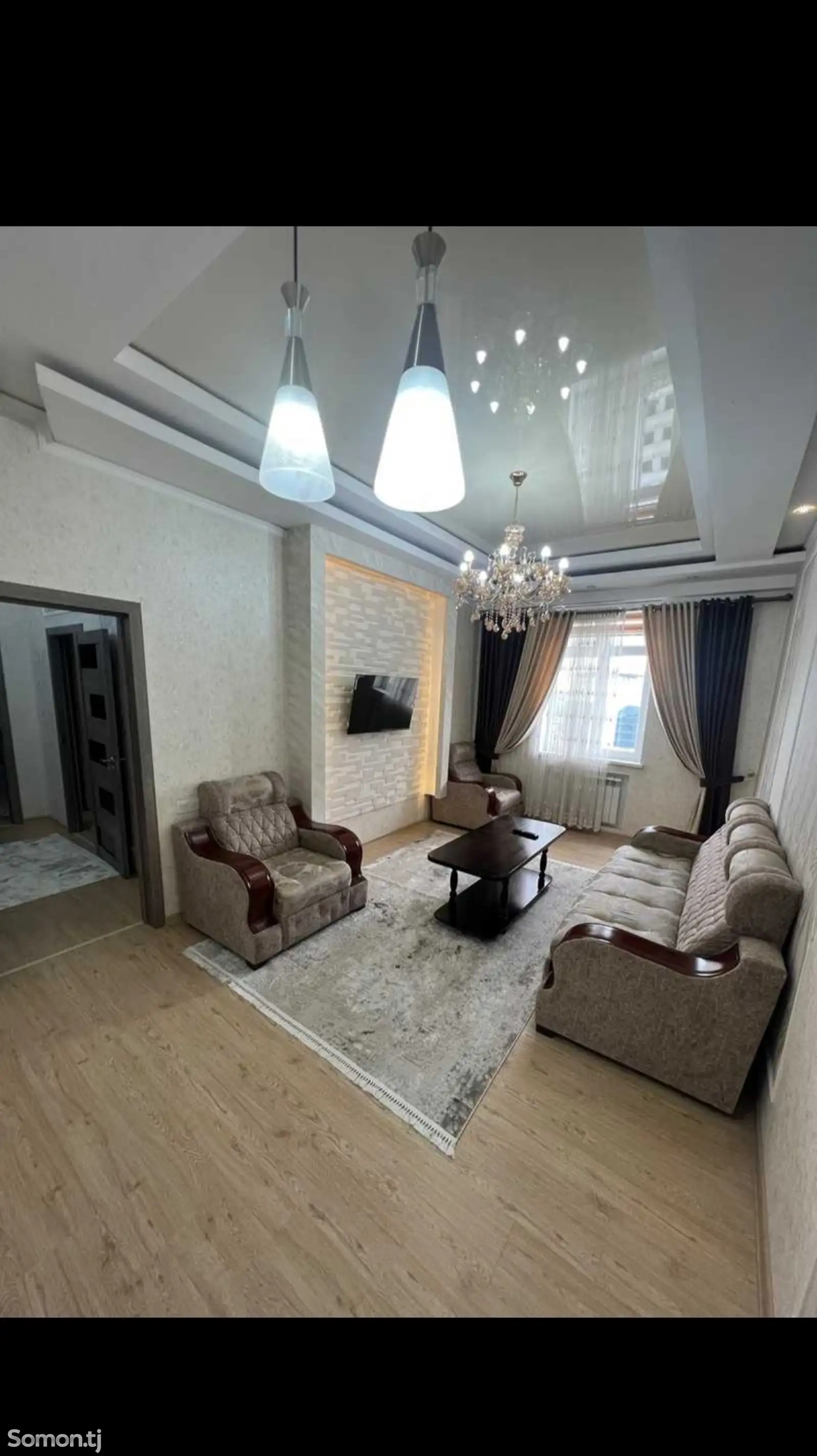 3-комн. квартира, 13 этаж, 95м², И. Сомони, Пединститут, Сафо-1