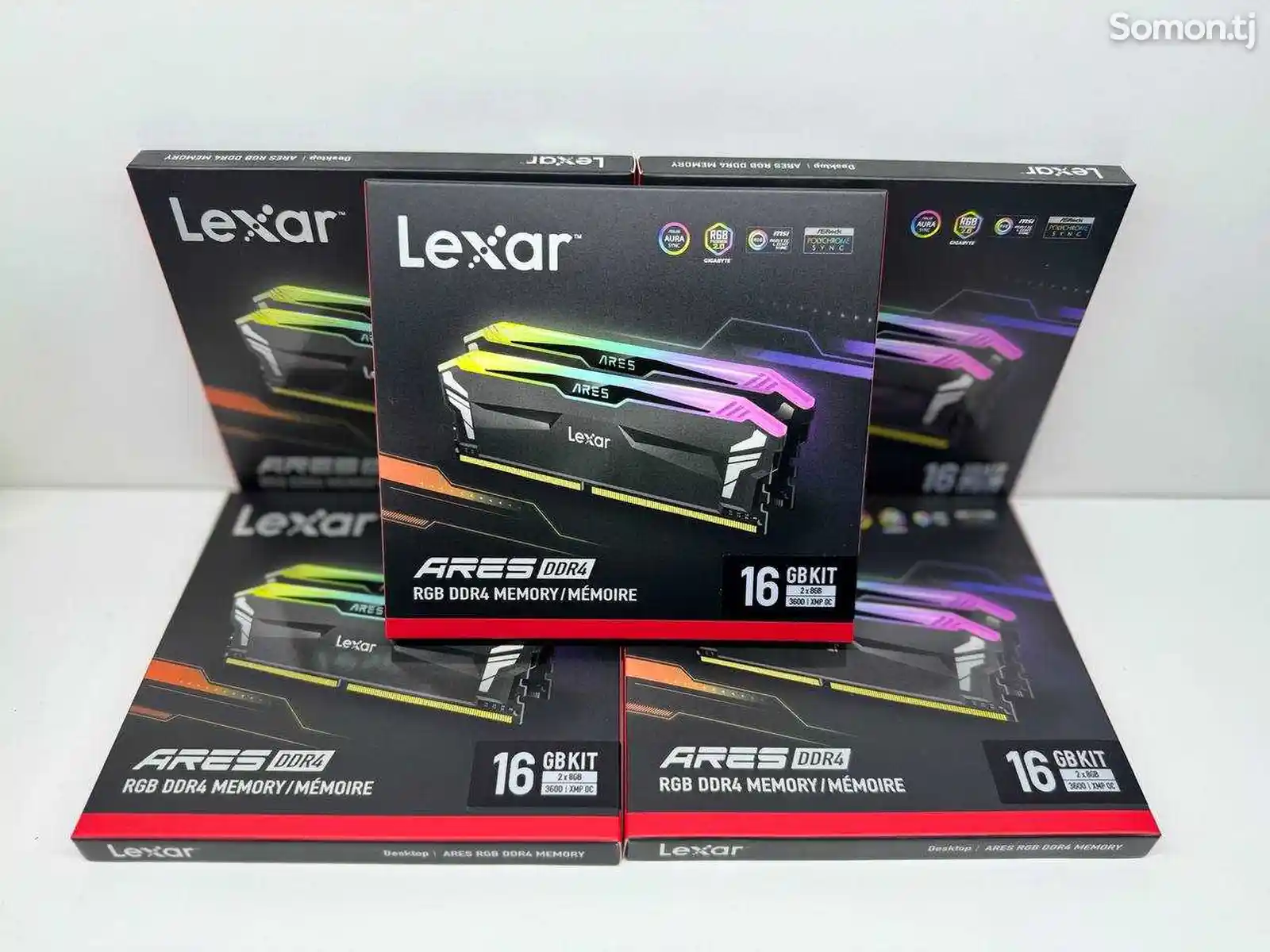 Оперативная память Lexar Ares RGB DDR4 16GB Kit 3600Mhz