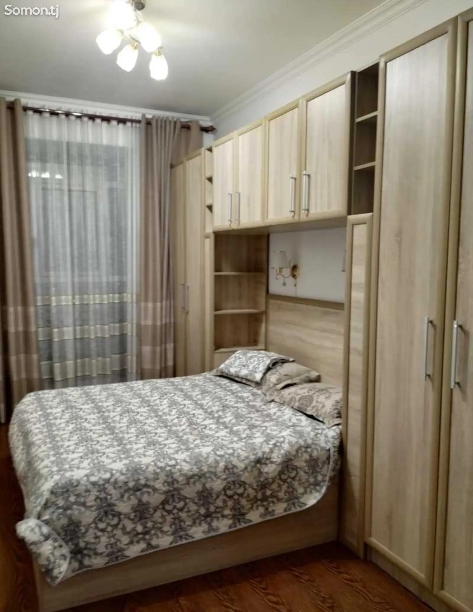 2-комн. квартира, 12 этаж, 70м², Исмоил Сомони-1