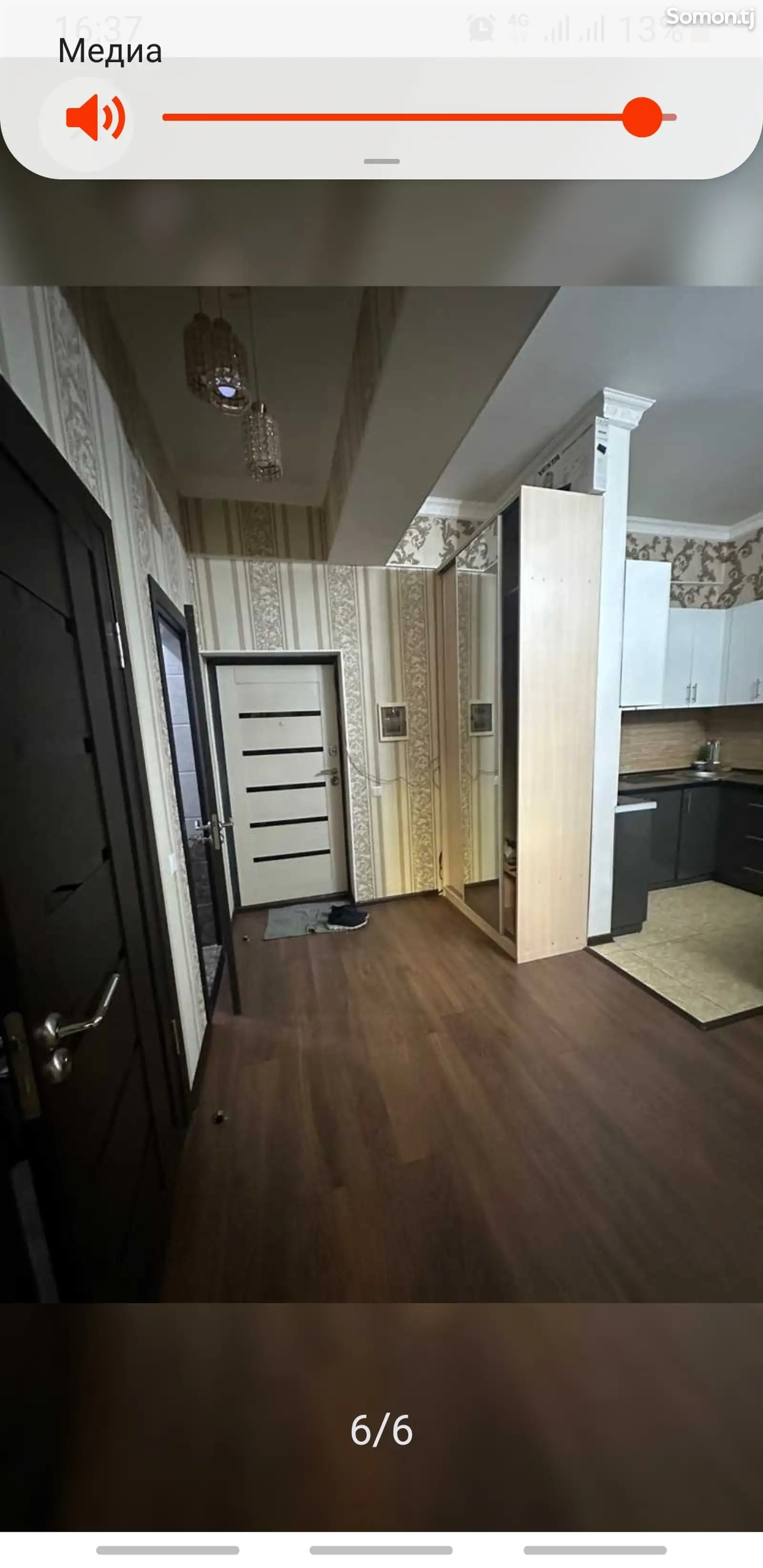 2-комн. квартира, 3 этаж, 60м², овир-1