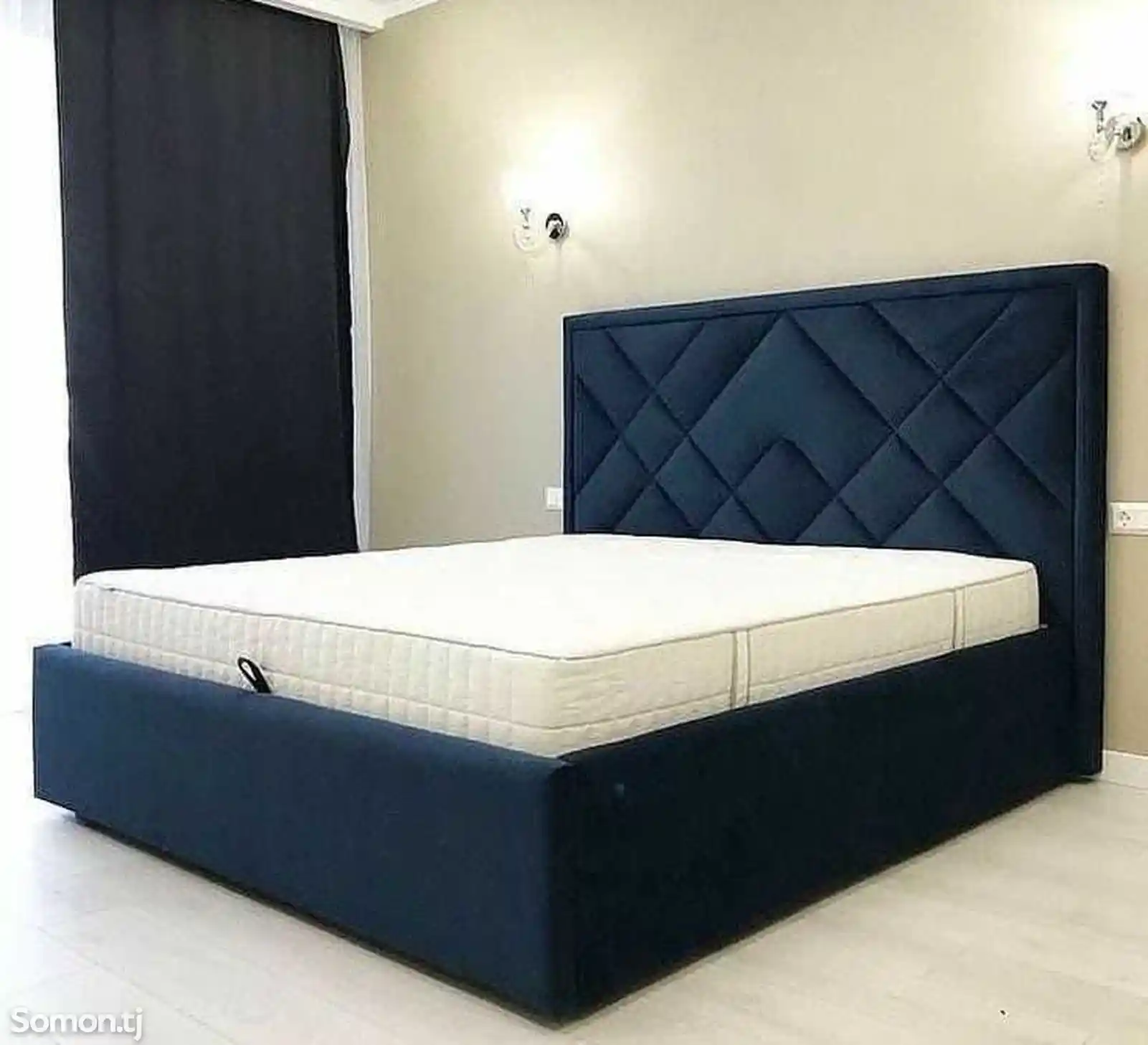 Двуспальная кровать на заказ-8